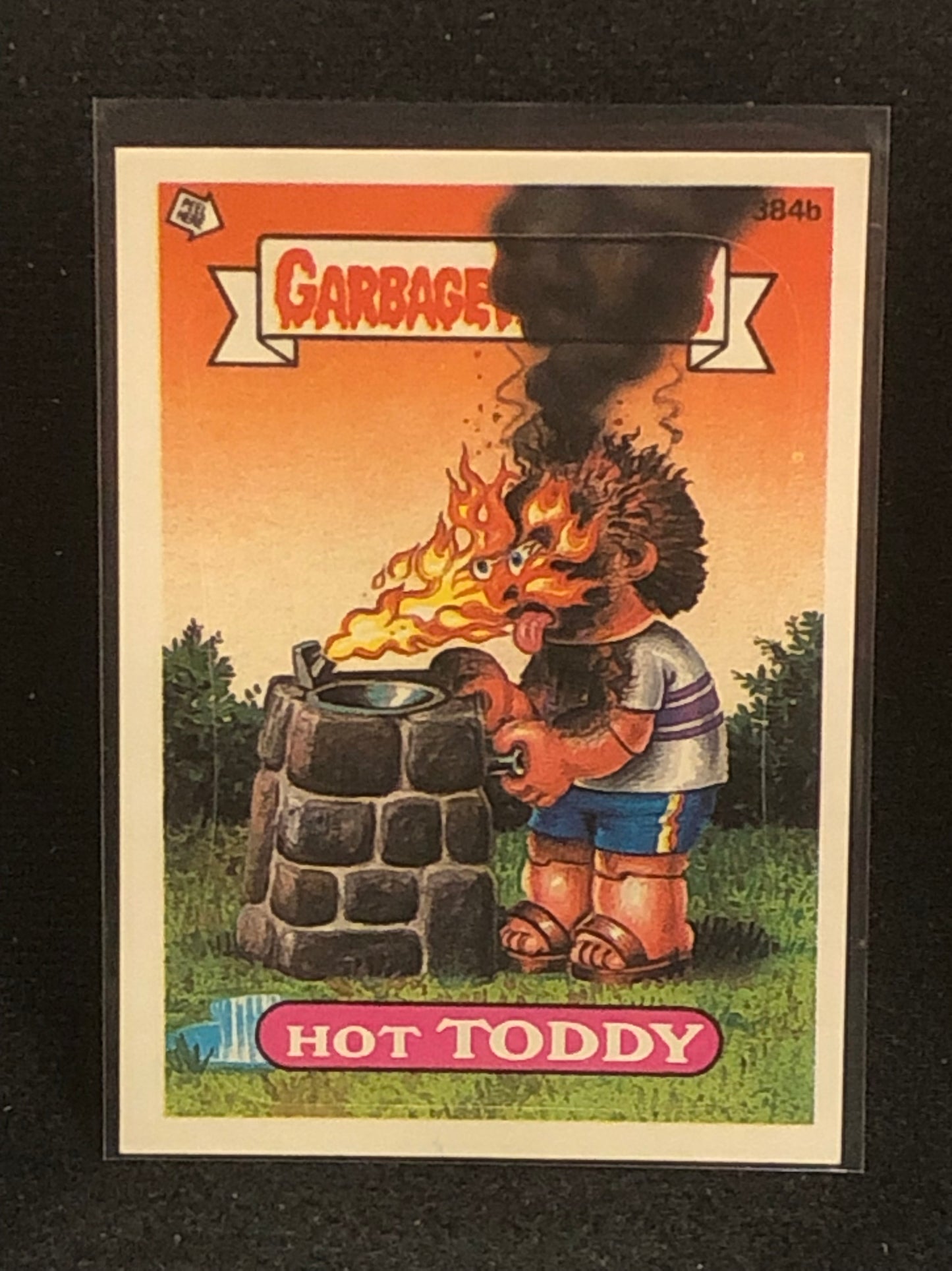Garbage Pail Kids Original Series 10 (os10) 384b Hot Toddy