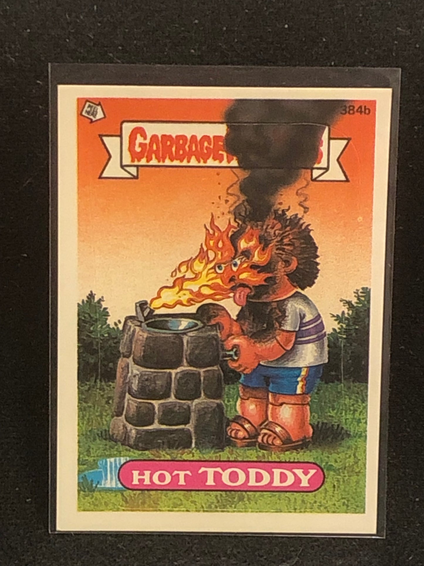 Garbage Pail Kids Original Series 10 (os10) 384b Hot Toddy
