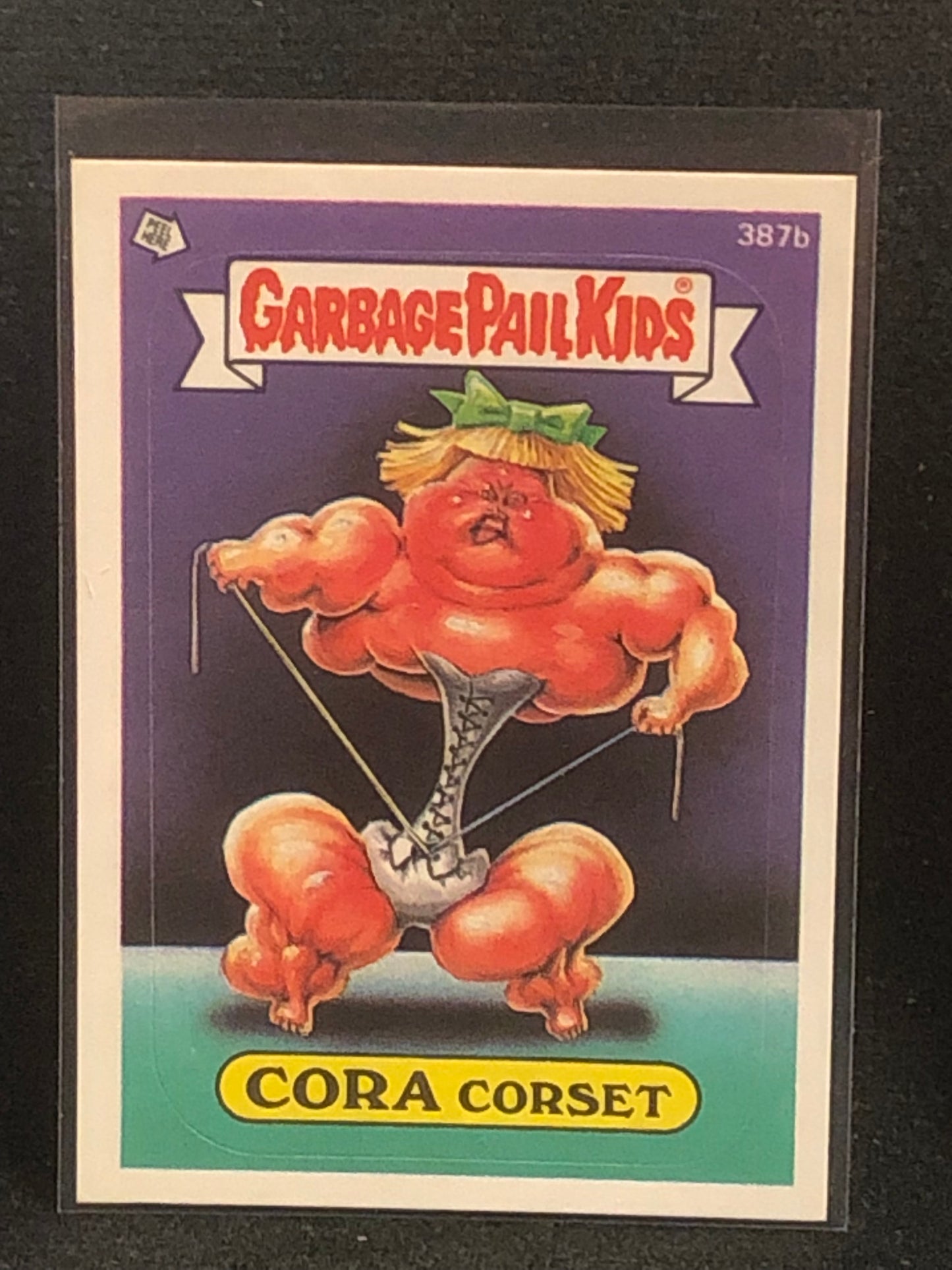 Garbage Pail Kids Original Series 10 (os10) 387b Cora Corset