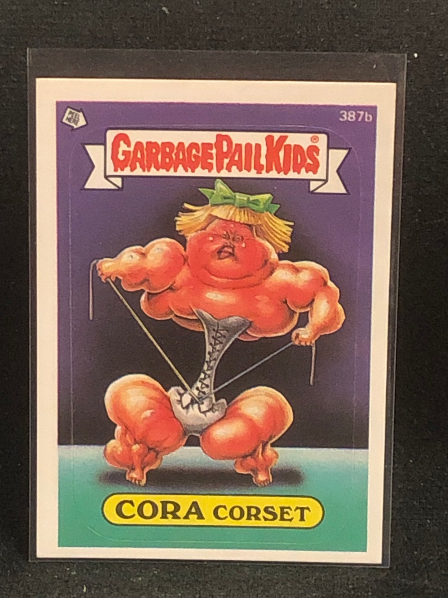 Garbage Pail Kids Original Series 10 (os10) 387b Cora Corset