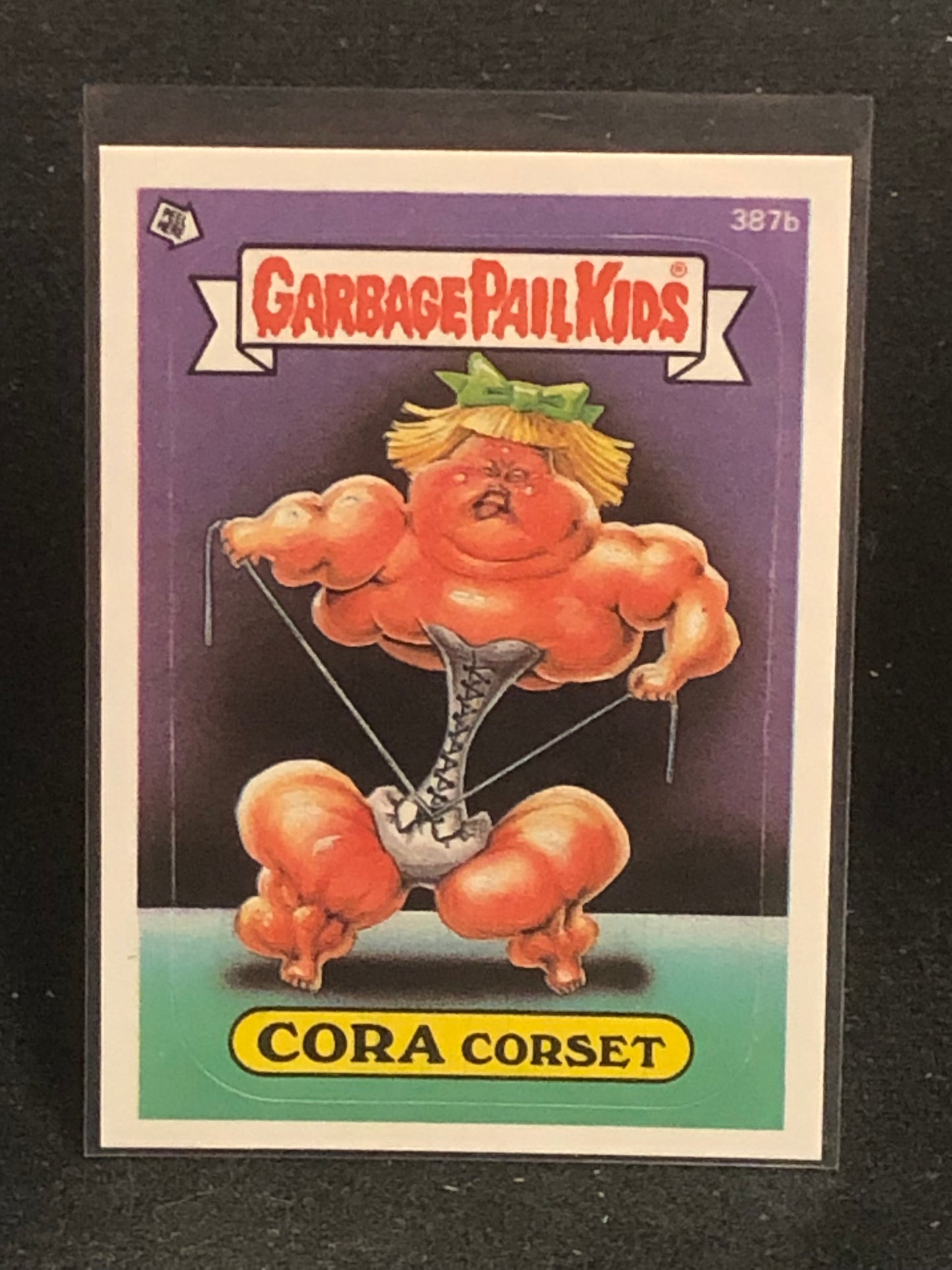 Garbage Pail Kids Original Series 10 (os10) 387b Cora Corset