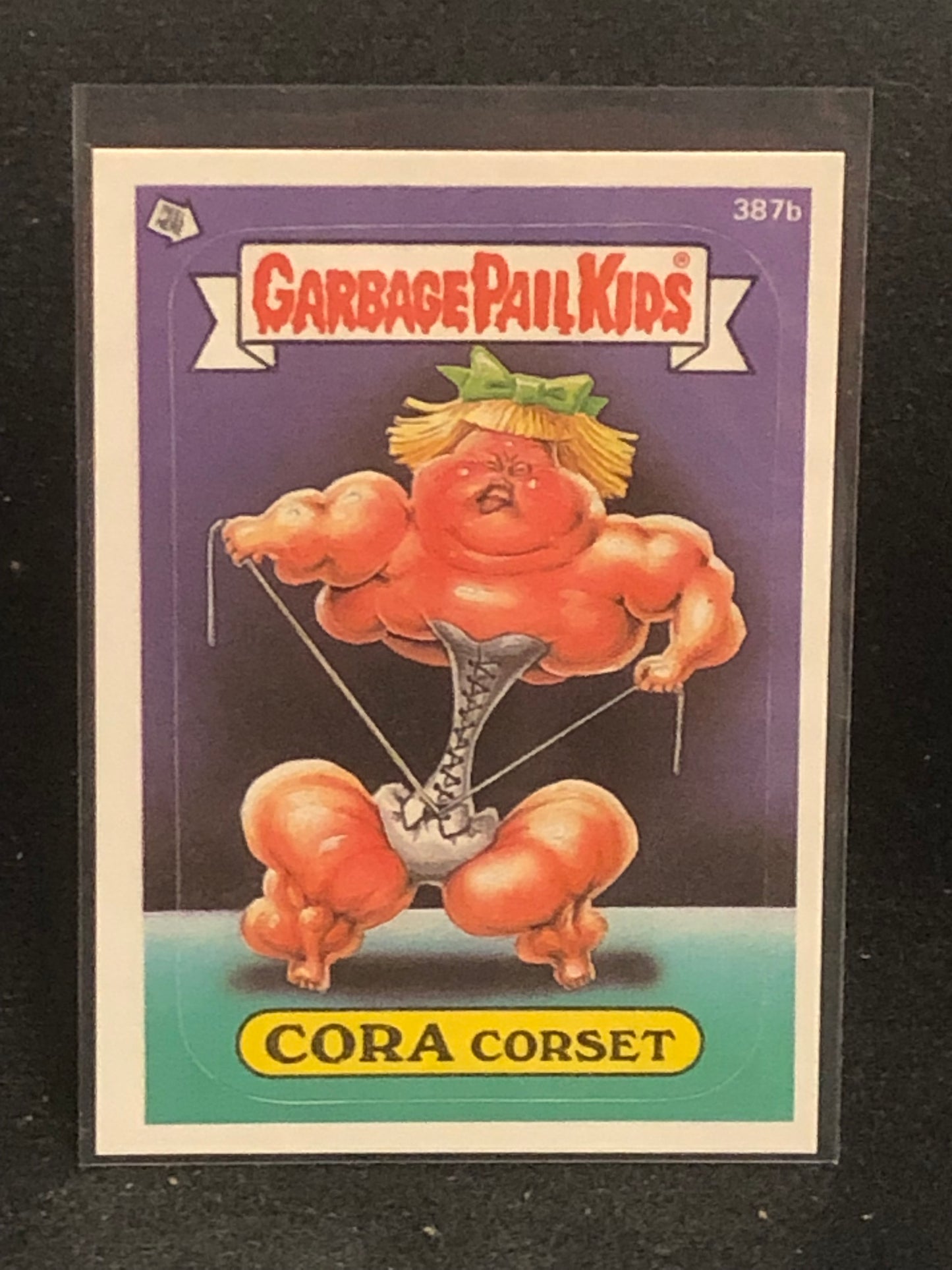 Garbage Pail Kids Original Series 10 (os10) 387b Cora Corset