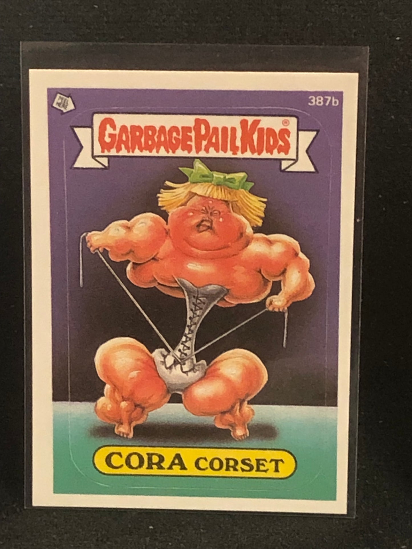 Garbage Pail Kids Original Series 10 (os10) 387b Cora Corset