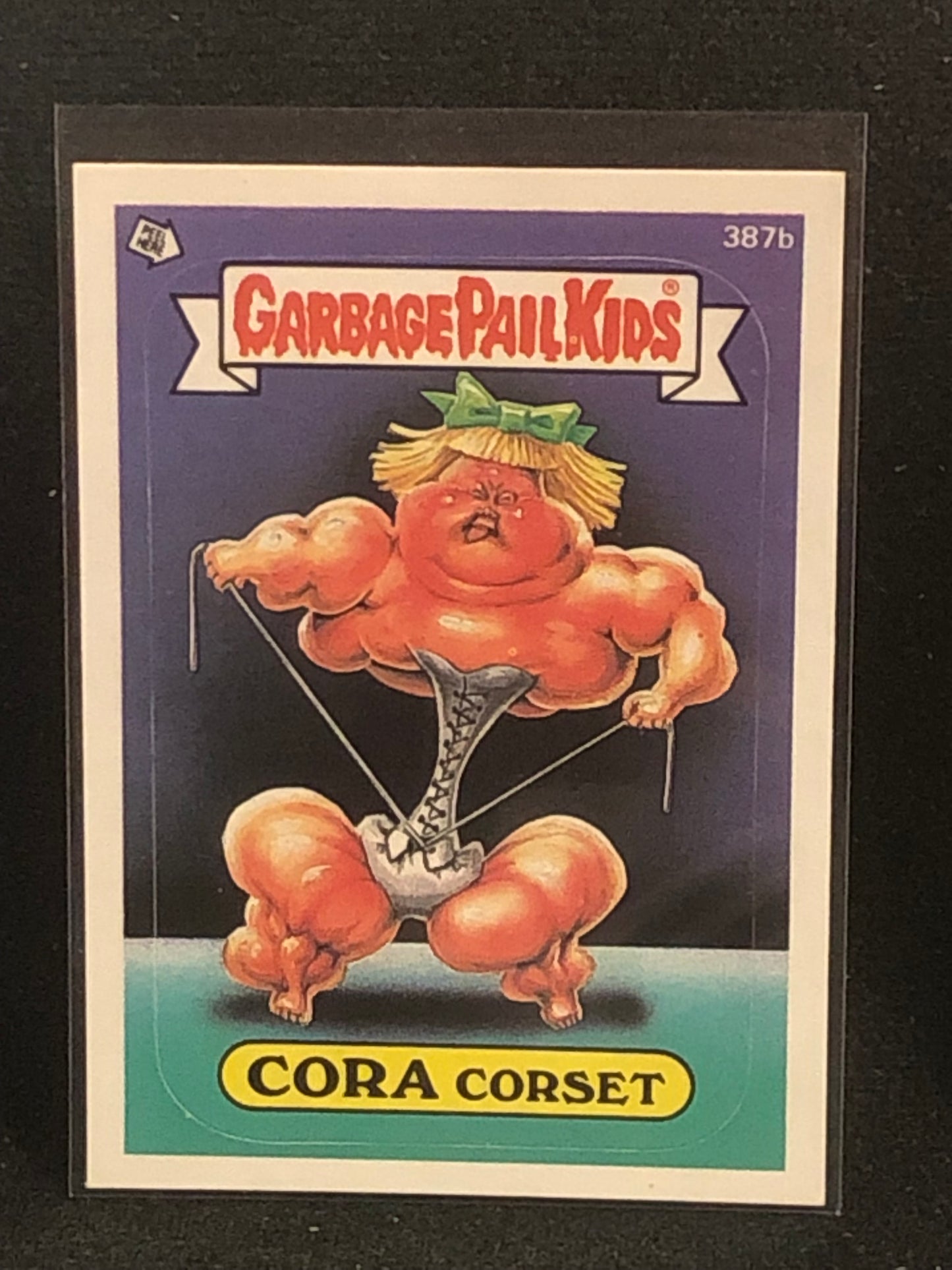 Garbage Pail Kids Original Series 10 (os10) 387b Cora Corset
