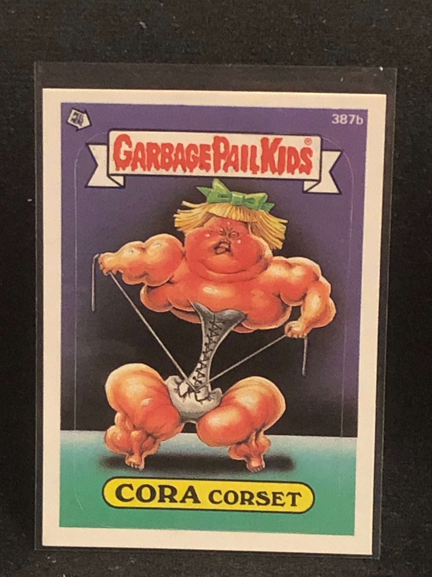 Garbage Pail Kids Original Series 10 (os10) 387b Cora Corset