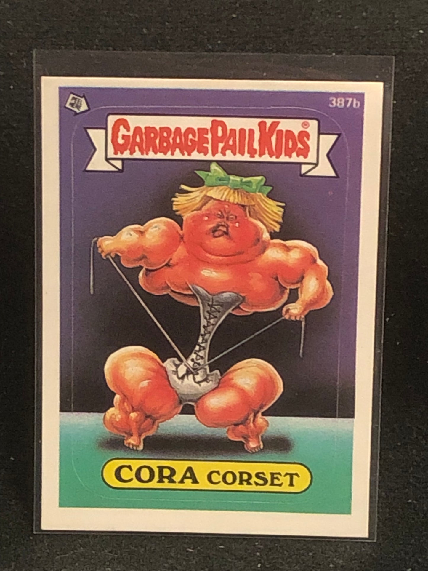 Garbage Pail Kids Original Series 10 (os10) 387b Cora Corset