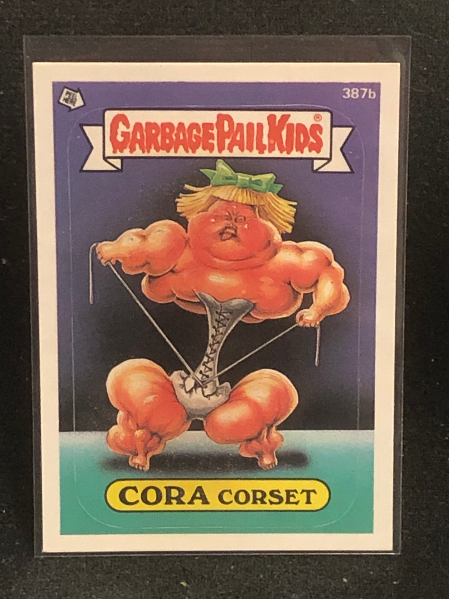 Garbage Pail Kids Original Series 10 (os10) 387b Cora Corset