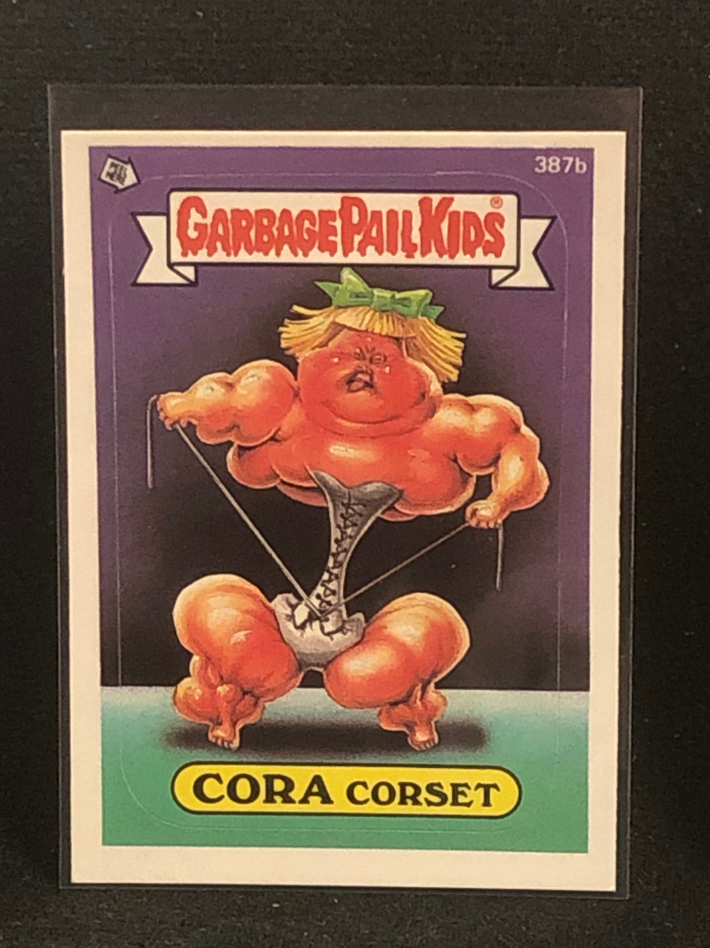 Garbage Pail Kids Original Series 10 (os10) 387b Cora Corset