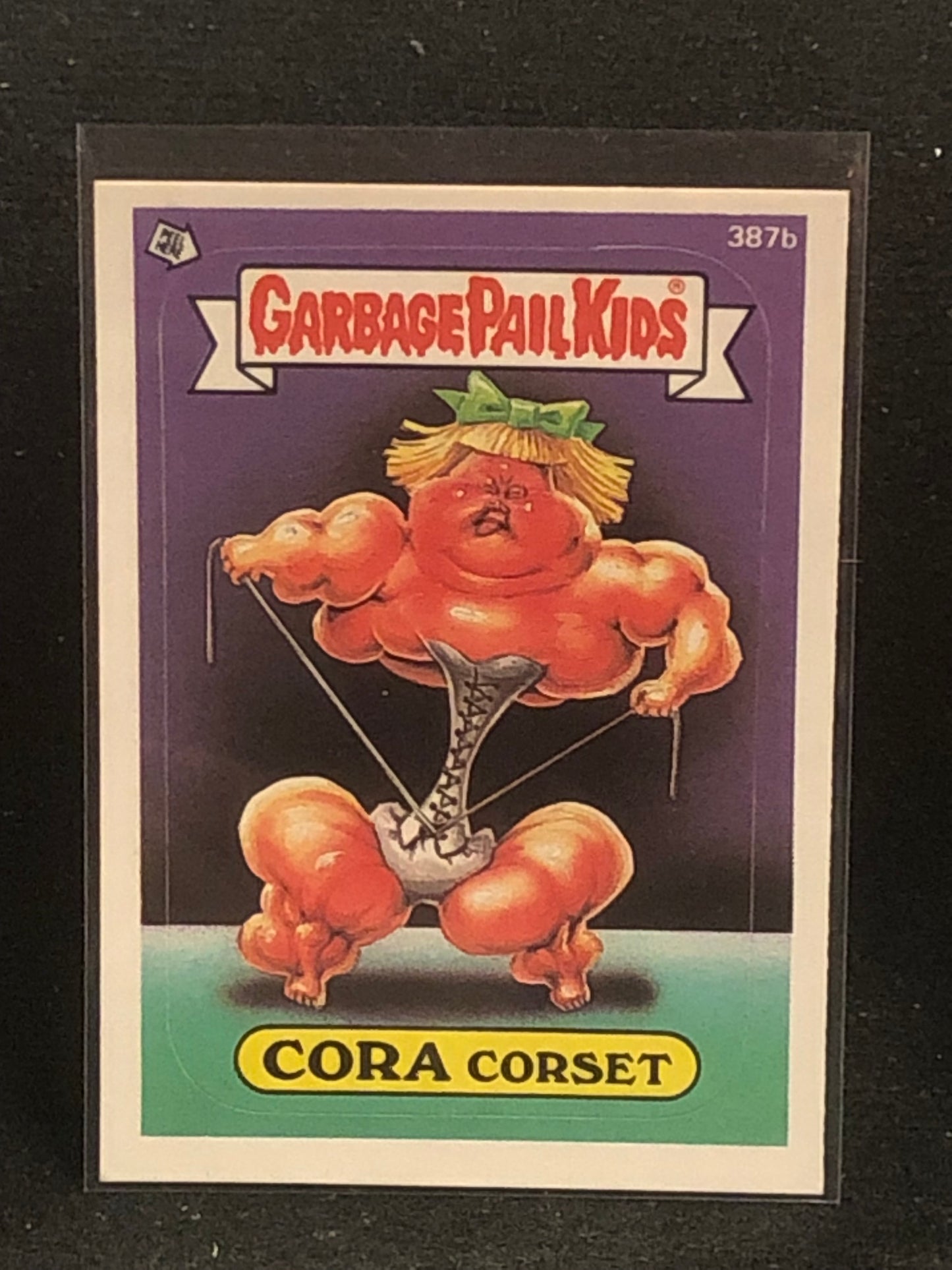 Garbage Pail Kids Original Series 10 (os10) 387b Cora Corset