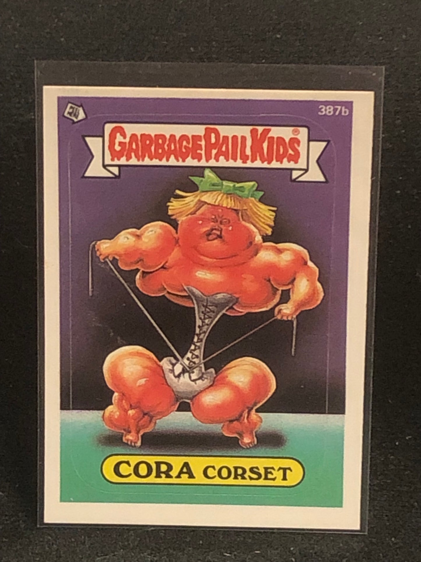 Garbage Pail Kids Original Series 10 (os10) 387b Cora Corset