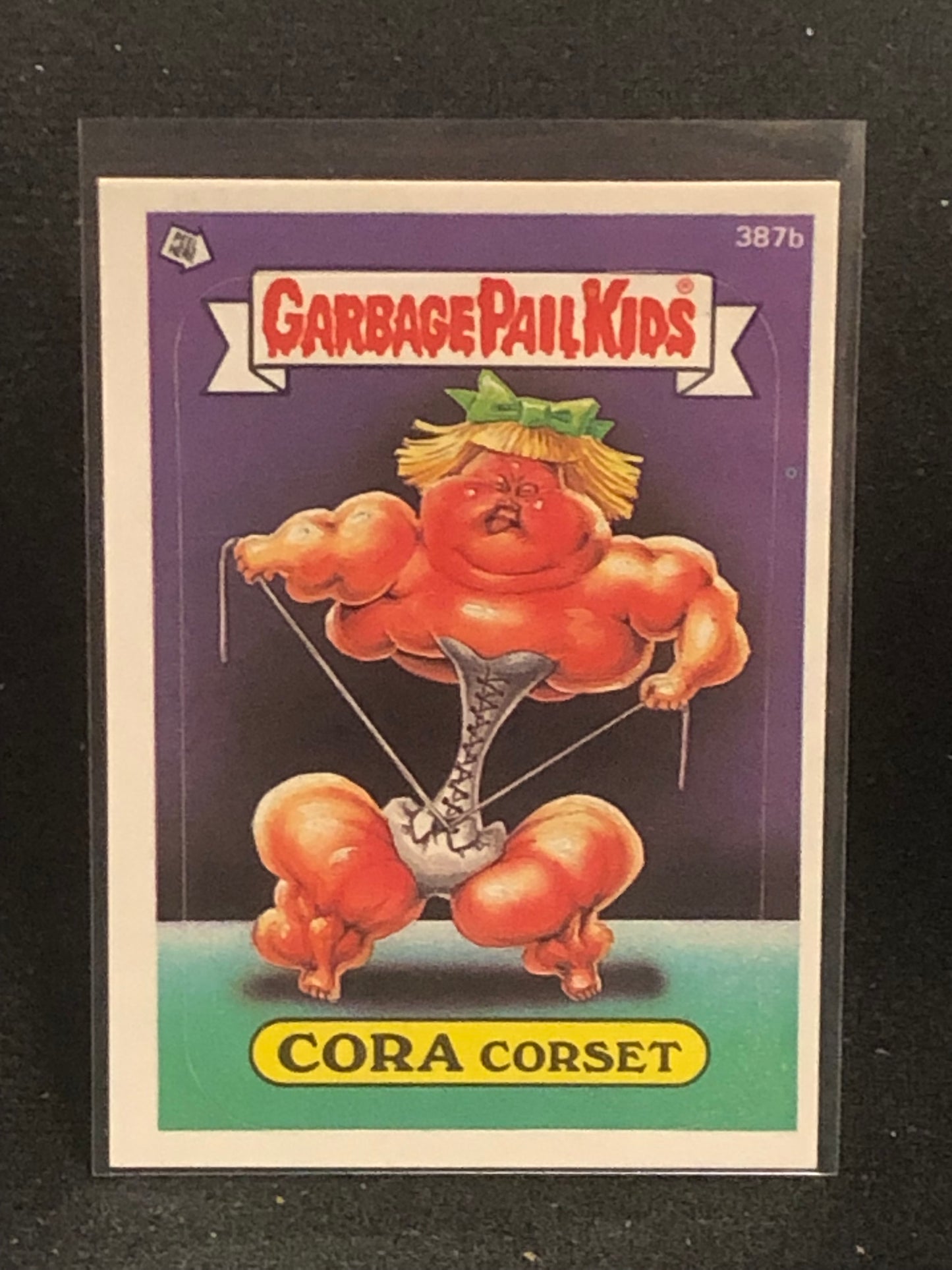 Garbage Pail Kids Original Series 10 (os10) 387b Cora Corset