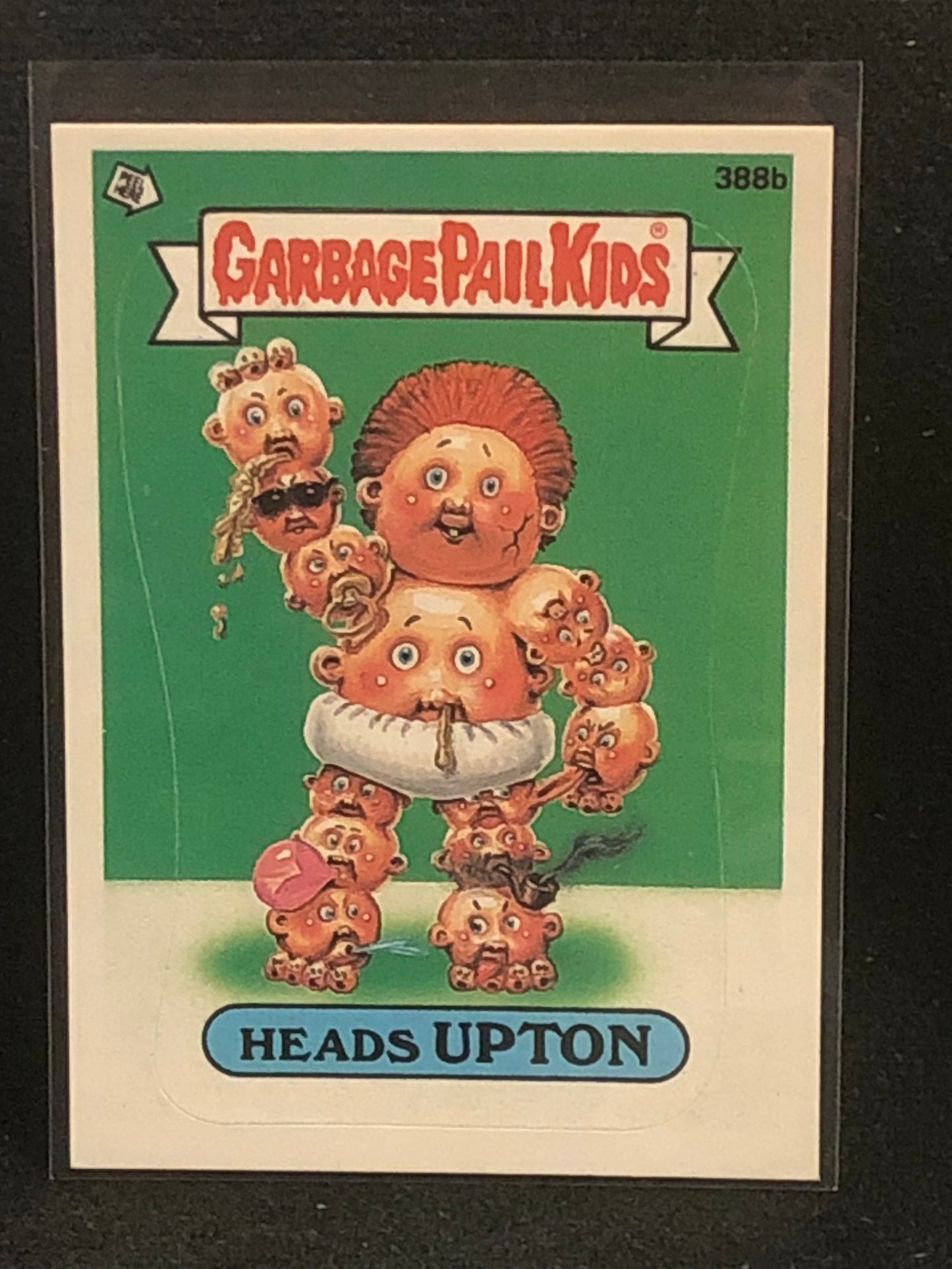 Garbage Pail Kids Original Series 10 (os10) 388b Heads Upton