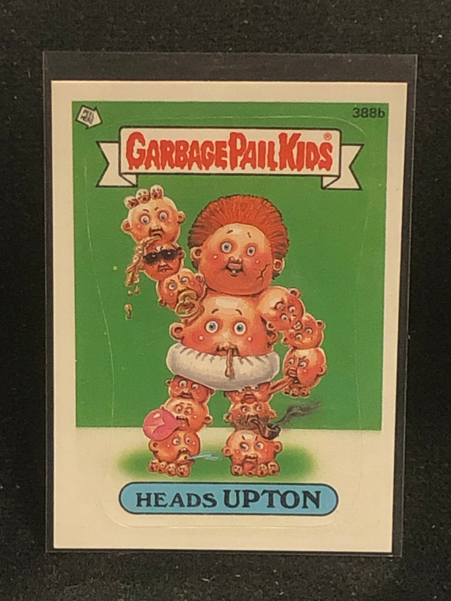Garbage Pail Kids Original Series 10 (os10) 388b Heads Upton