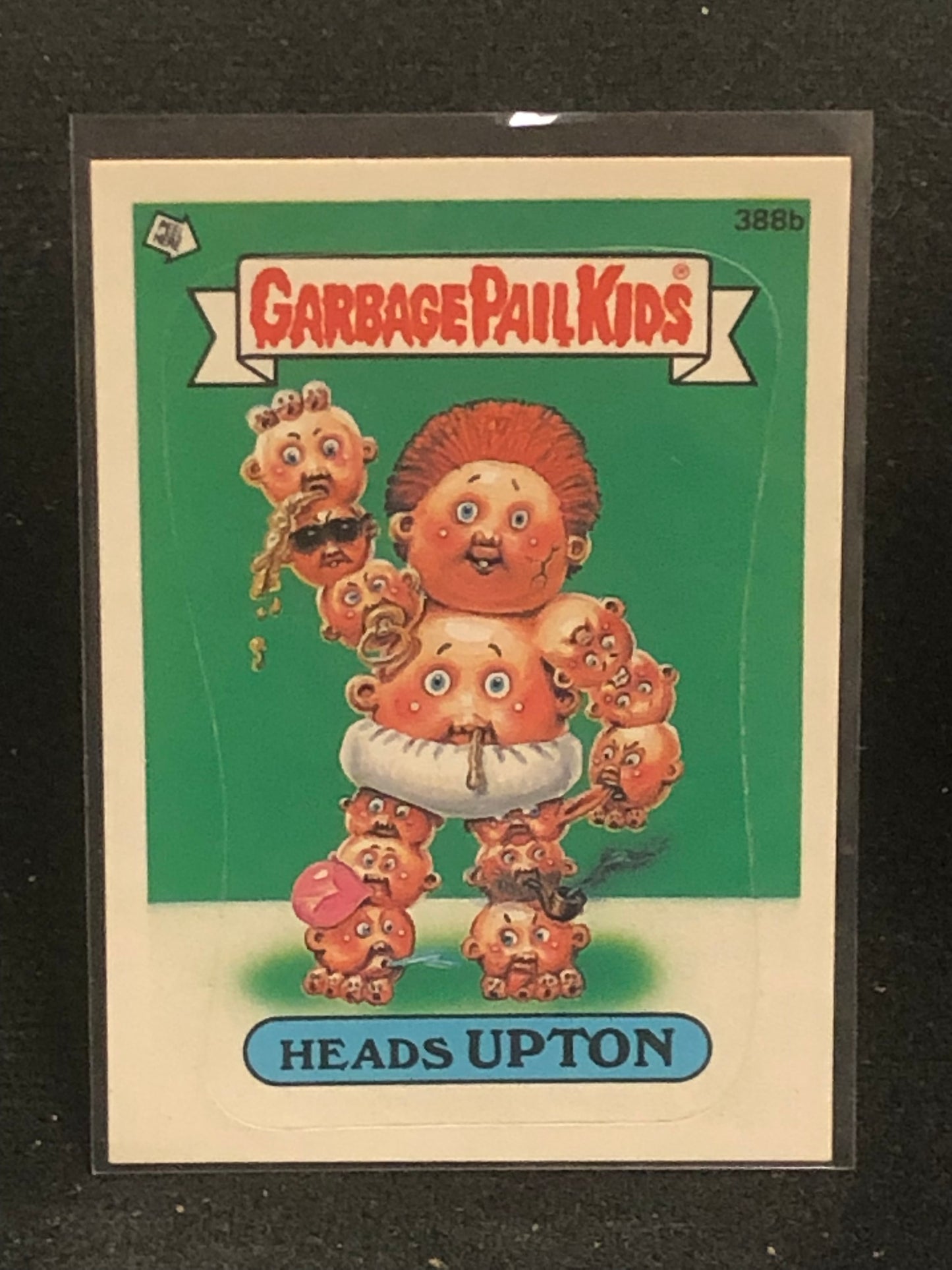 Garbage Pail Kids Original Series 10 (os10) 388b Heads Upton