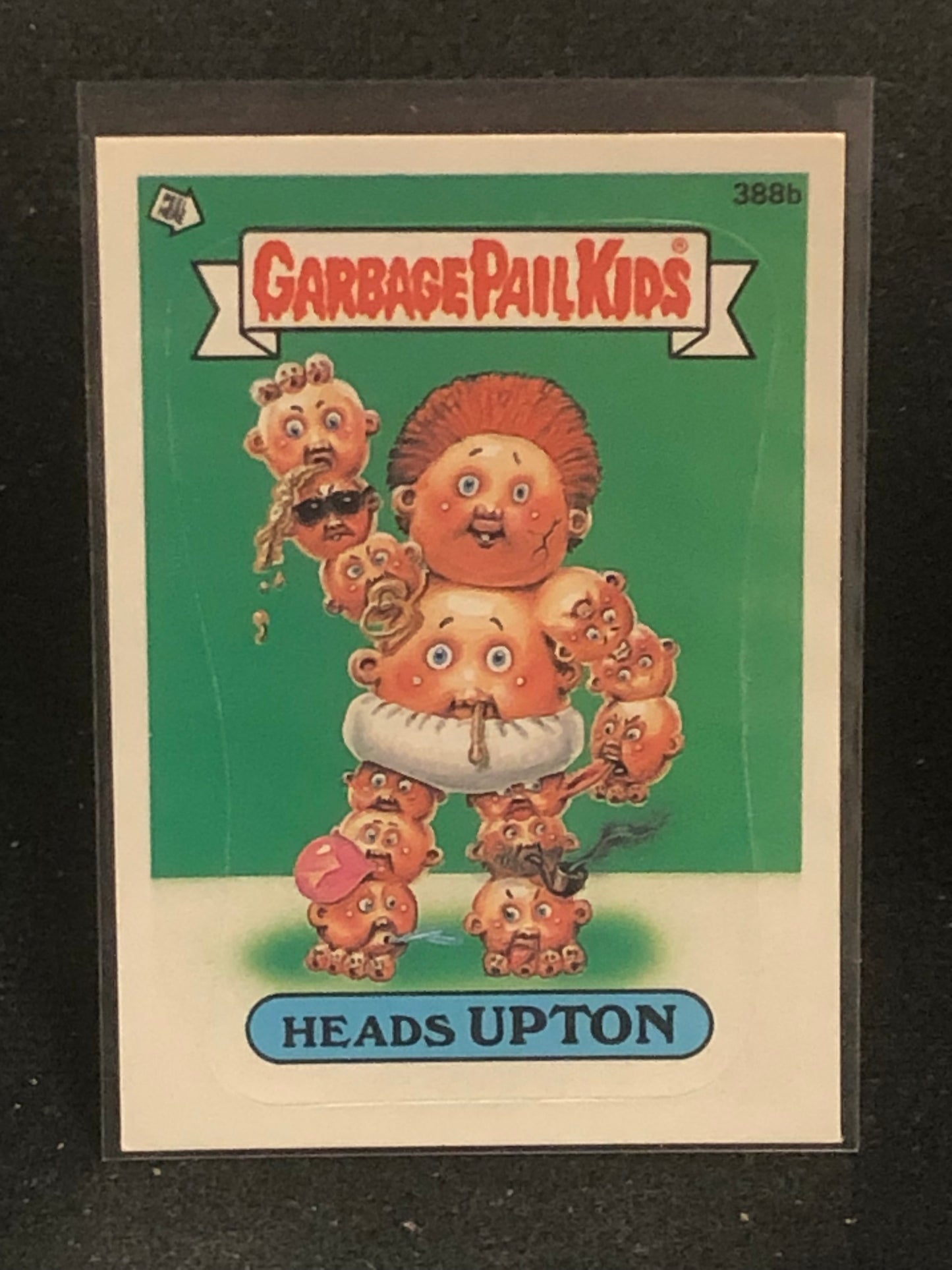 Garbage Pail Kids Original Series 10 (os10) 388b Heads Upton