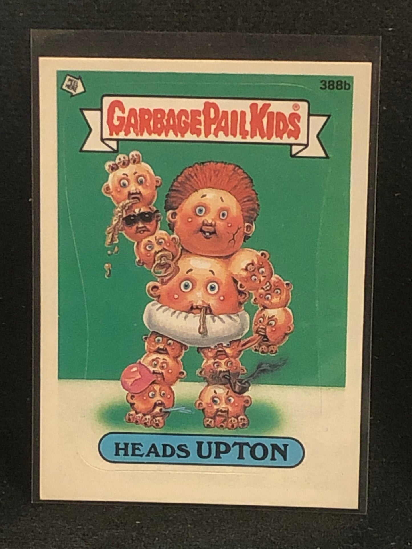 Garbage Pail Kids Original Series 10 (os10) 388b Heads Upton