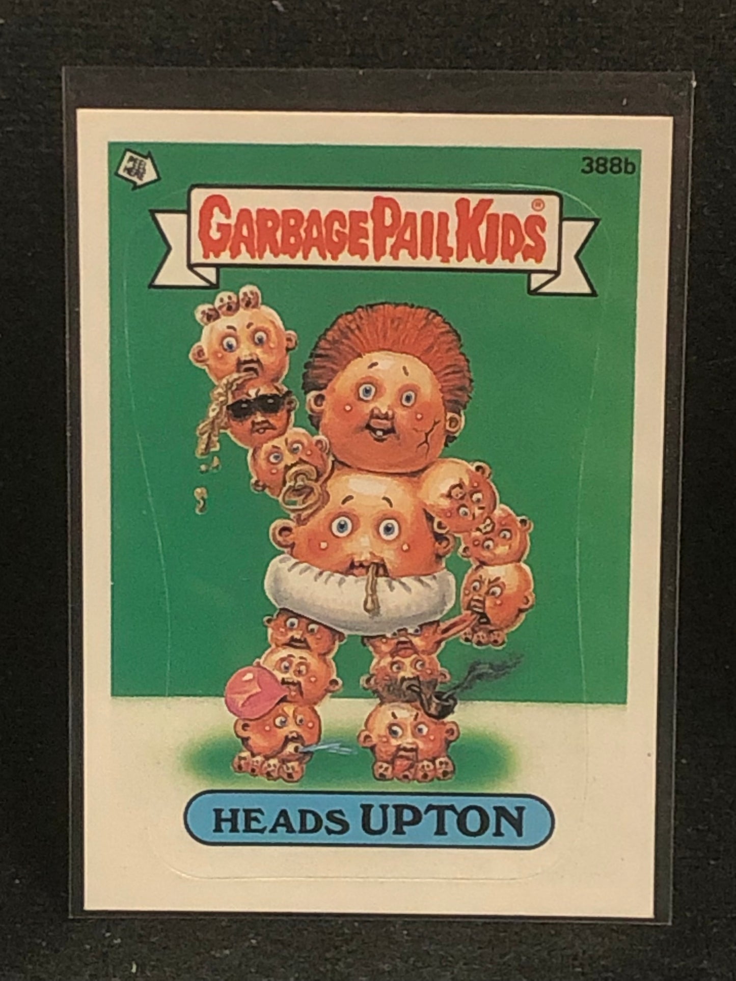 Garbage Pail Kids Original Series 10 (os10) 388b Heads Upton