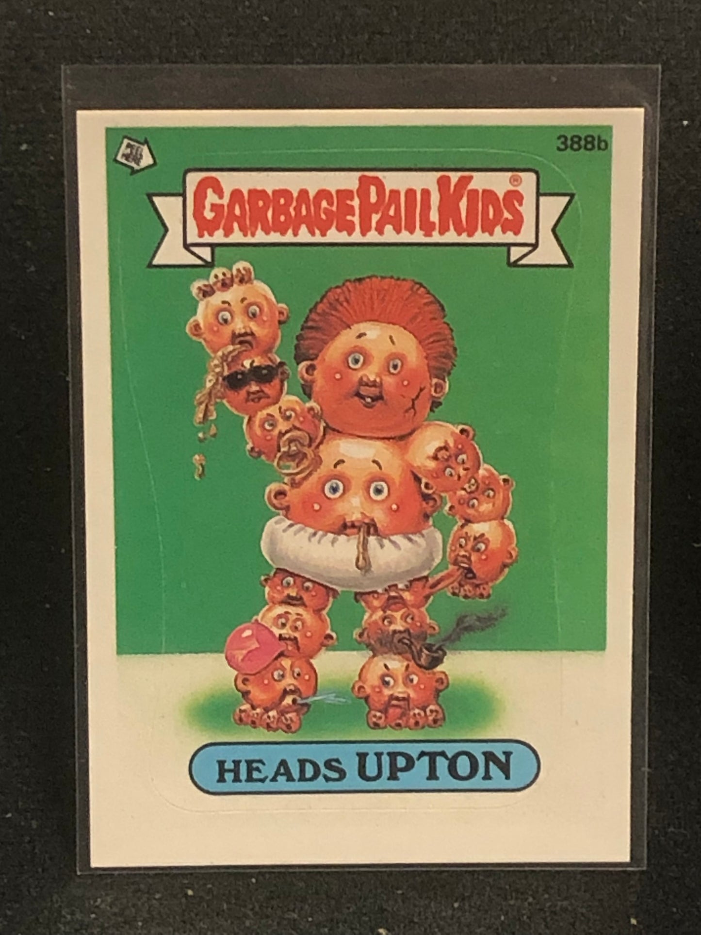 Garbage Pail Kids Original Series 10 (os10) 388b Heads Upton