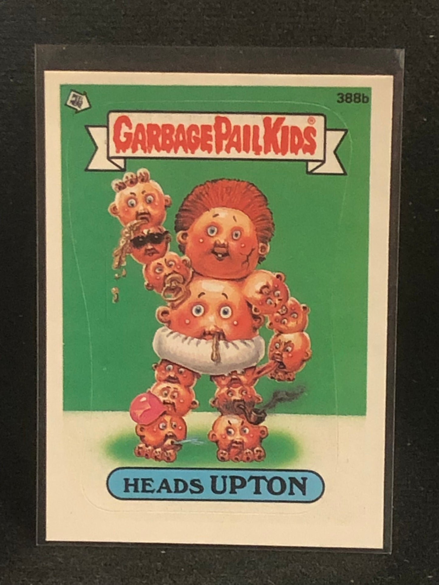 Garbage Pail Kids Original Series 10 (os10) 388b Heads Upton