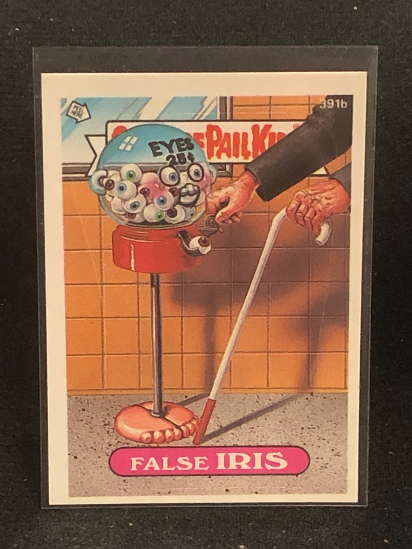 Garbage Pail Kids Original Series 10 (os10) 391b False Iris