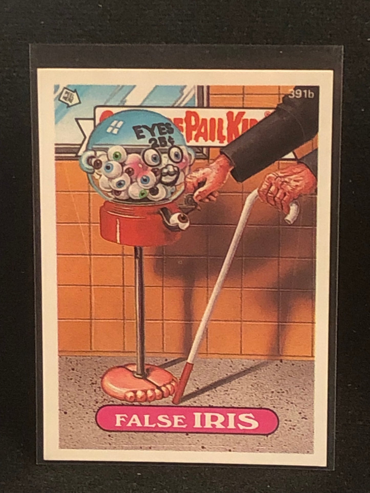 Garbage Pail Kids Original Series 10 (os10) 391b False Iris