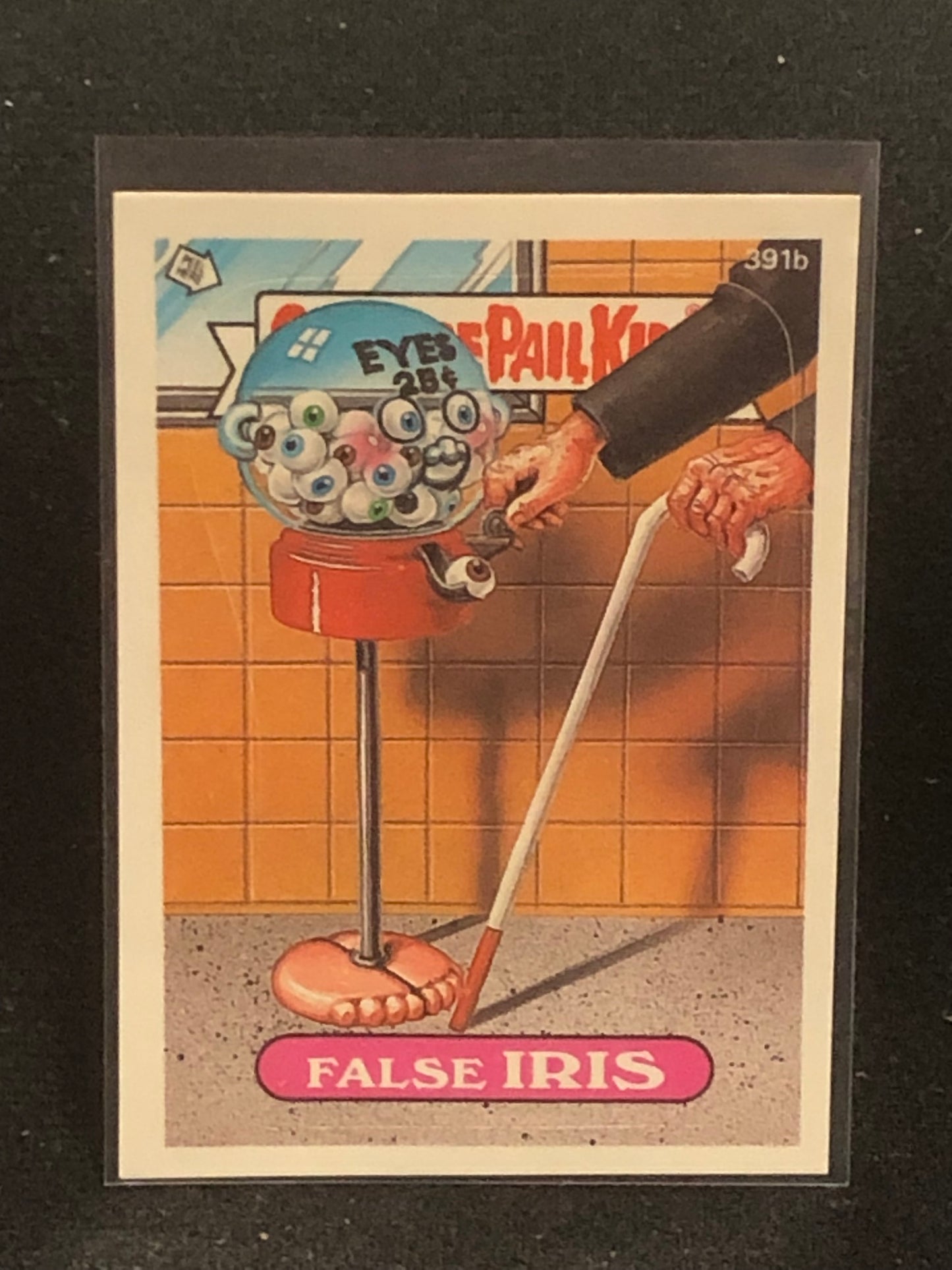 Garbage Pail Kids Original Series 10 (os10) 391b False Iris