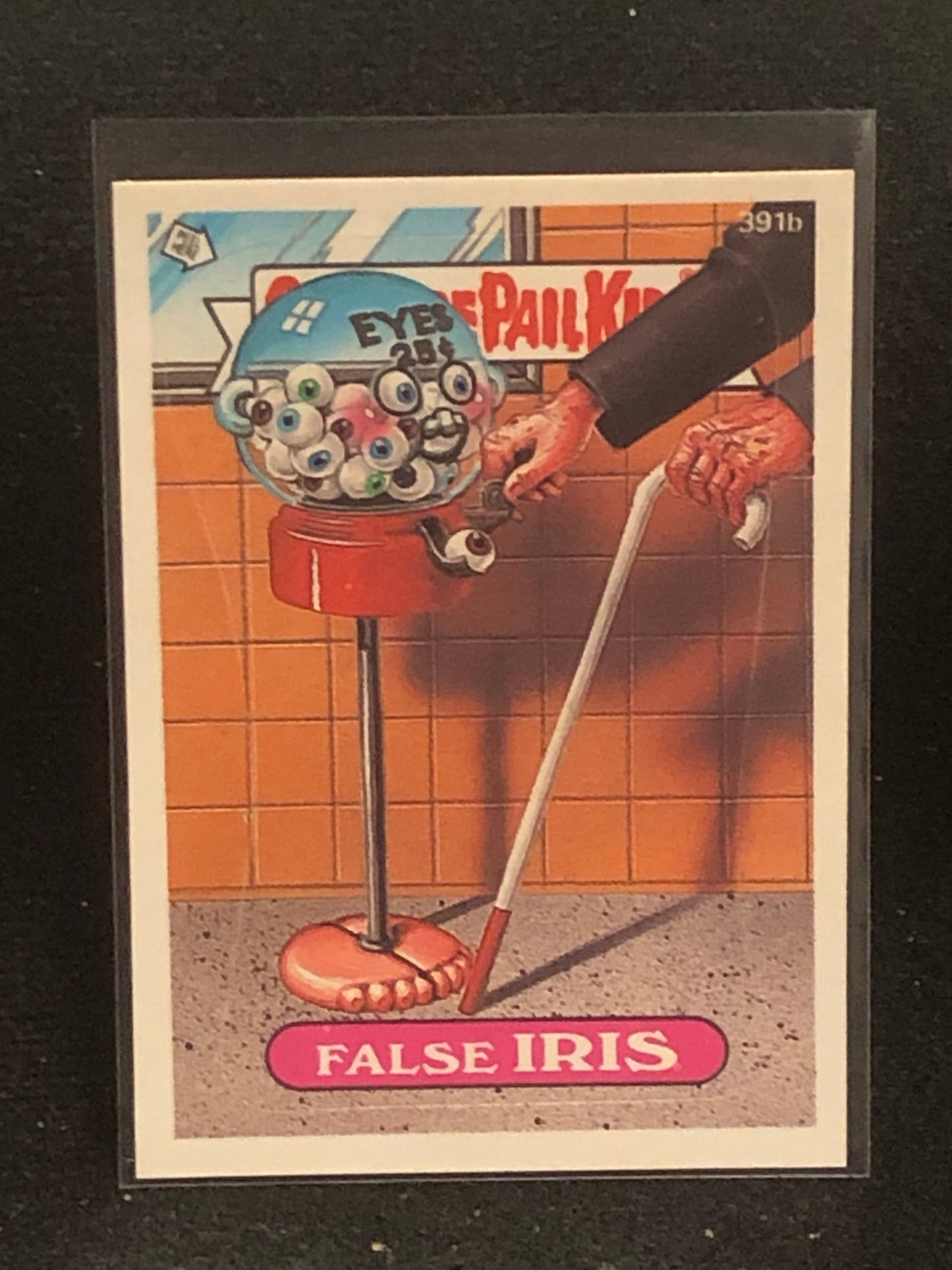 Garbage Pail Kids Original Series 10 (os10) 391b False Iris