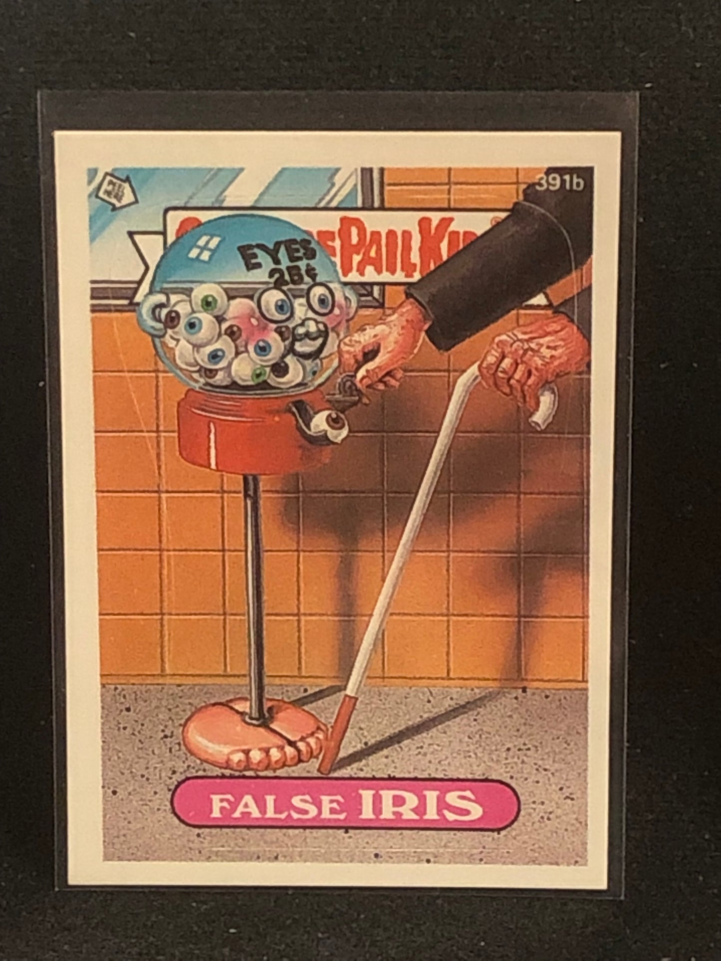 Garbage Pail Kids Original Series 10 (os10) 391b False Iris