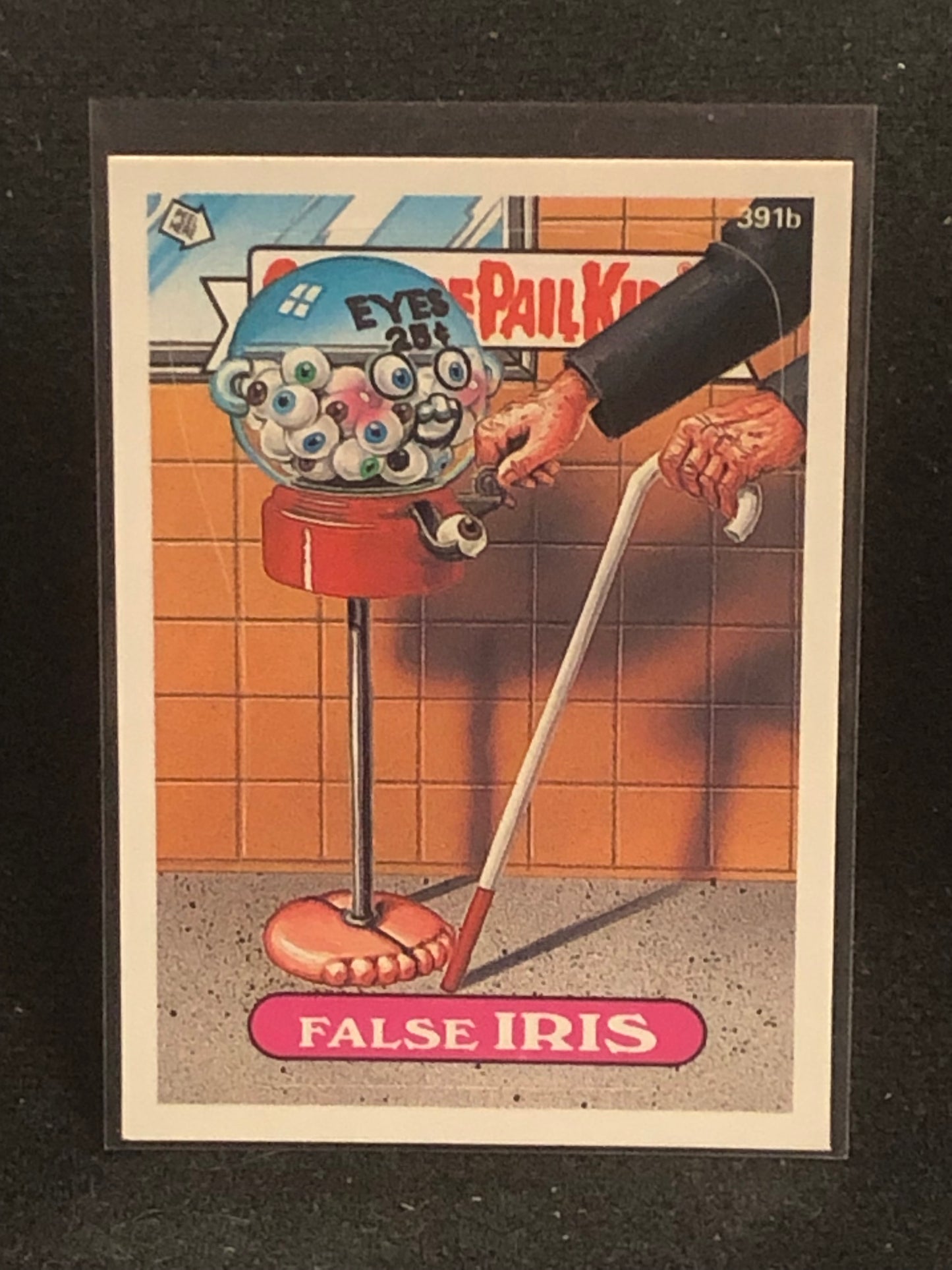 Garbage Pail Kids Original Series 10 (os10) 391b False Iris