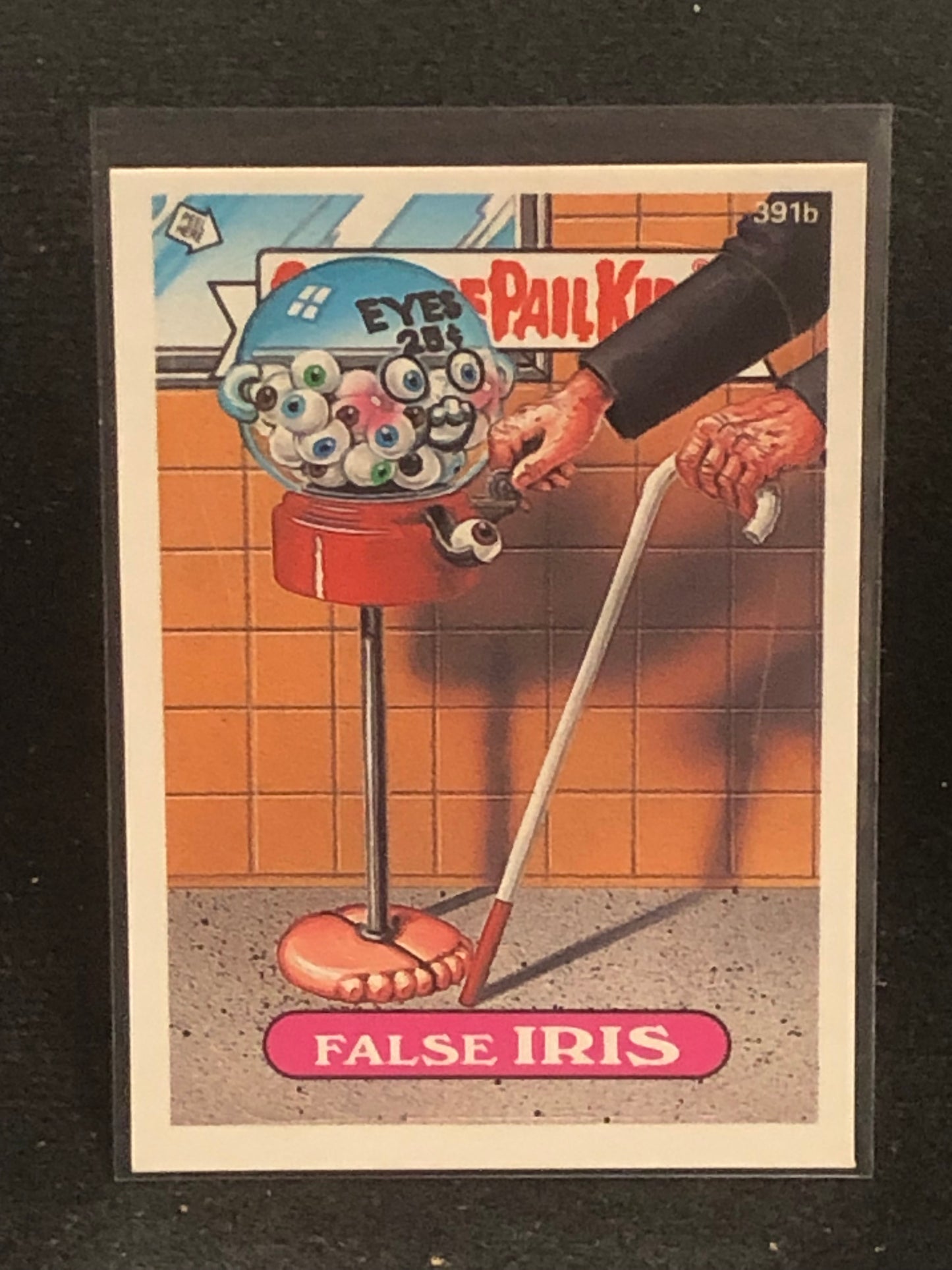 Garbage Pail Kids Original Series 10 (os10) 391b False Iris