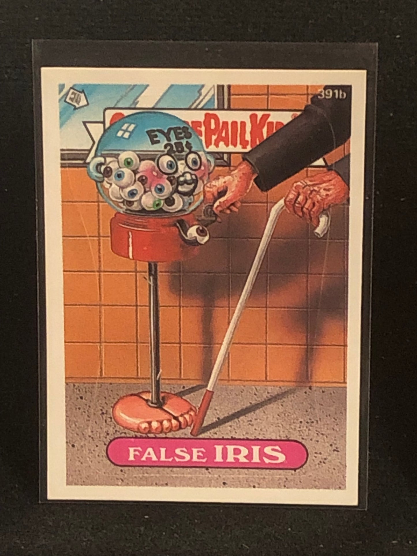Garbage Pail Kids Original Series 10 (os10) 391b False Iris