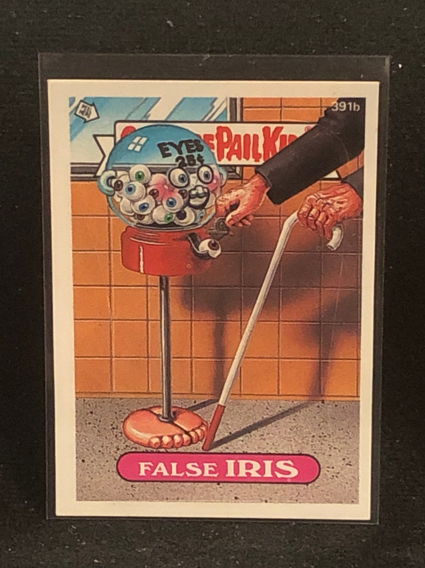 Garbage Pail Kids Original Series 10 (os10) 391b False Iris