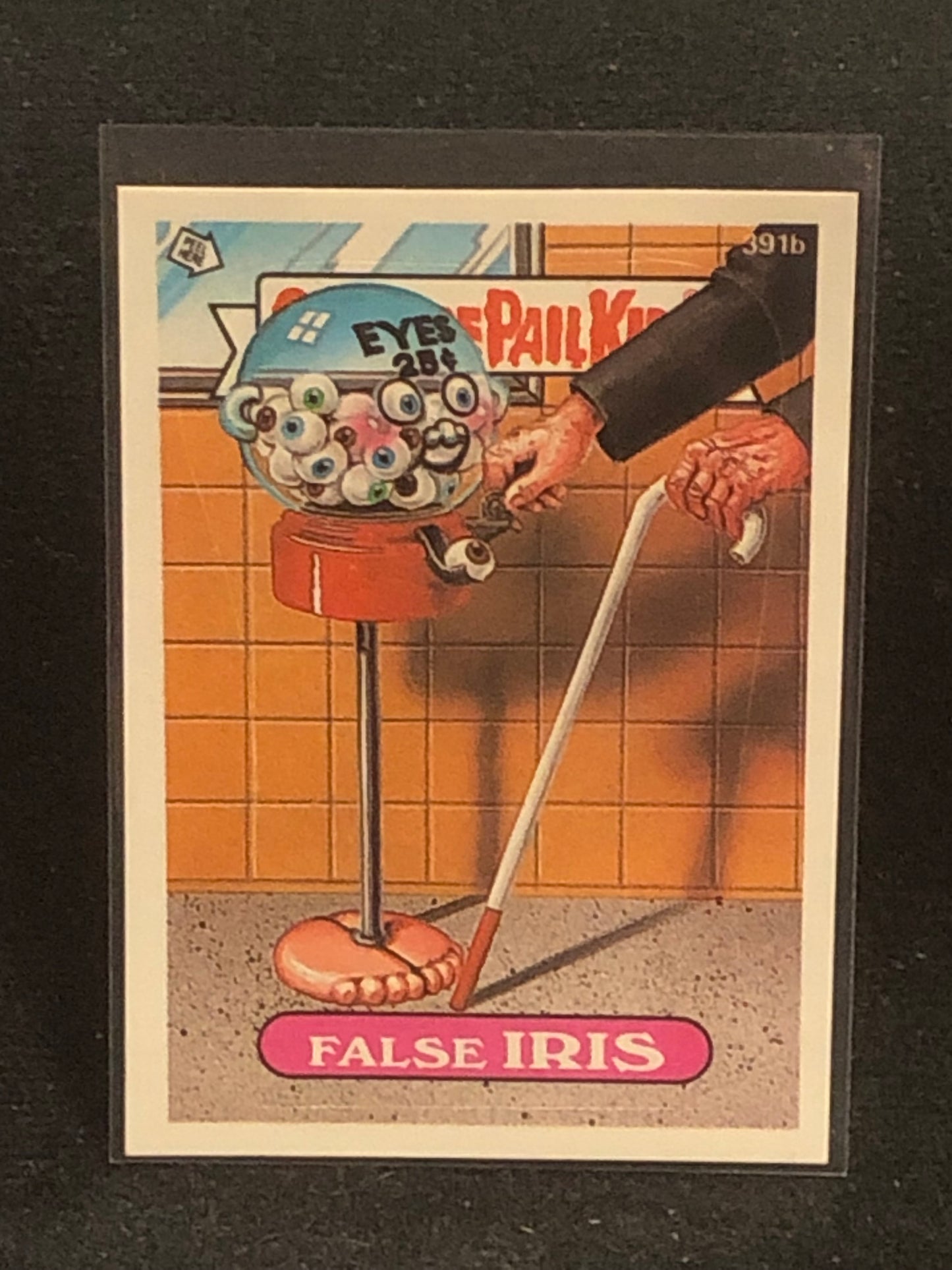 Garbage Pail Kids Original Series 10 (os10) 391b False Iris