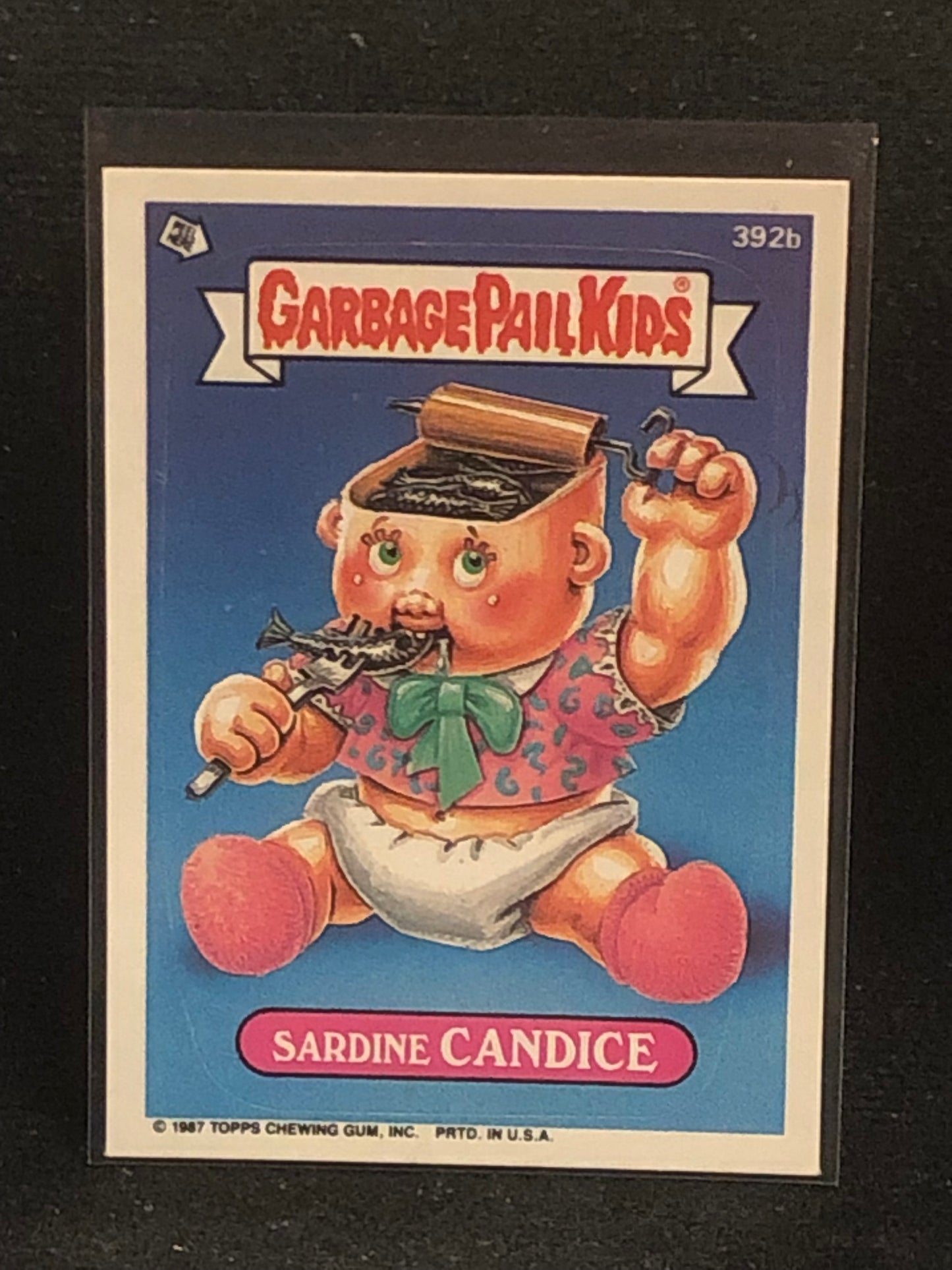 Garbage Pail Kids Original Series 10 (os10) 392b Sardine Candice