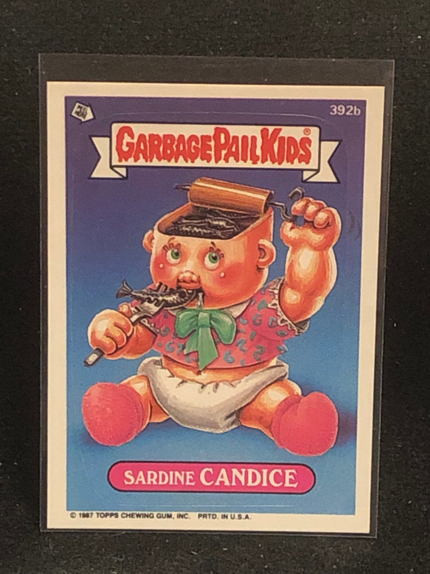 Garbage Pail Kids Original Series 10 (os10) 392b Sardine Candice