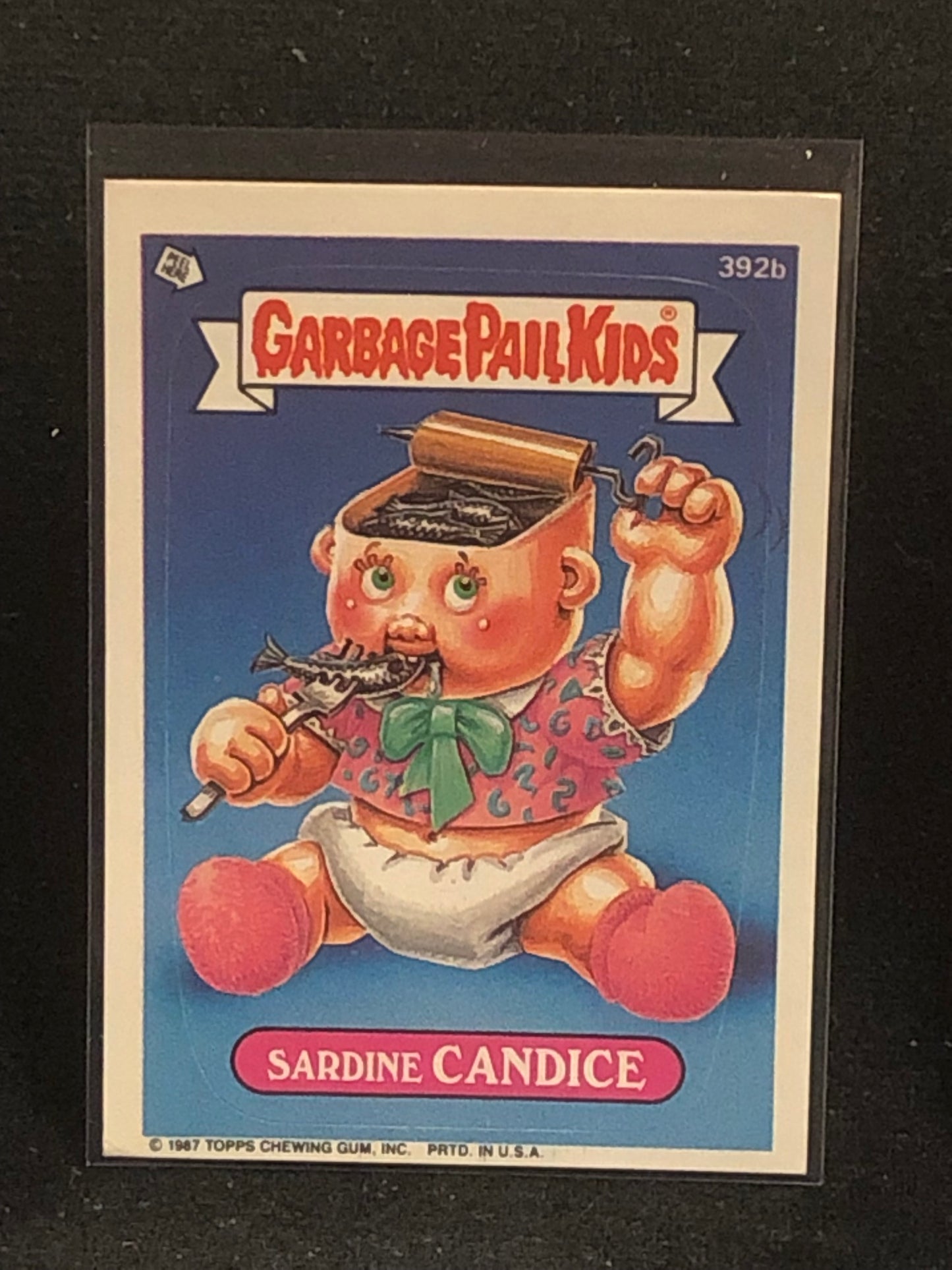 Garbage Pail Kids Original Series 10 (os10) 392b Sardine Candice