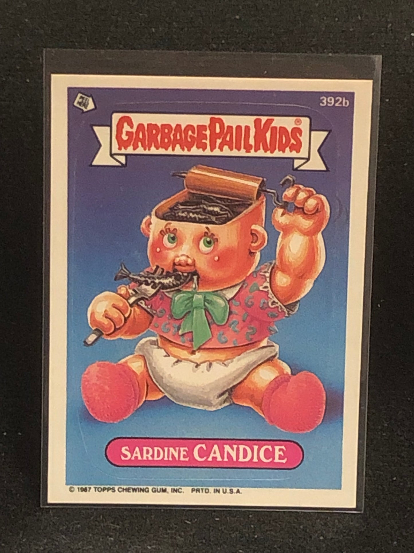 Garbage Pail Kids Original Series 10 (os10) 392b Sardine Candice