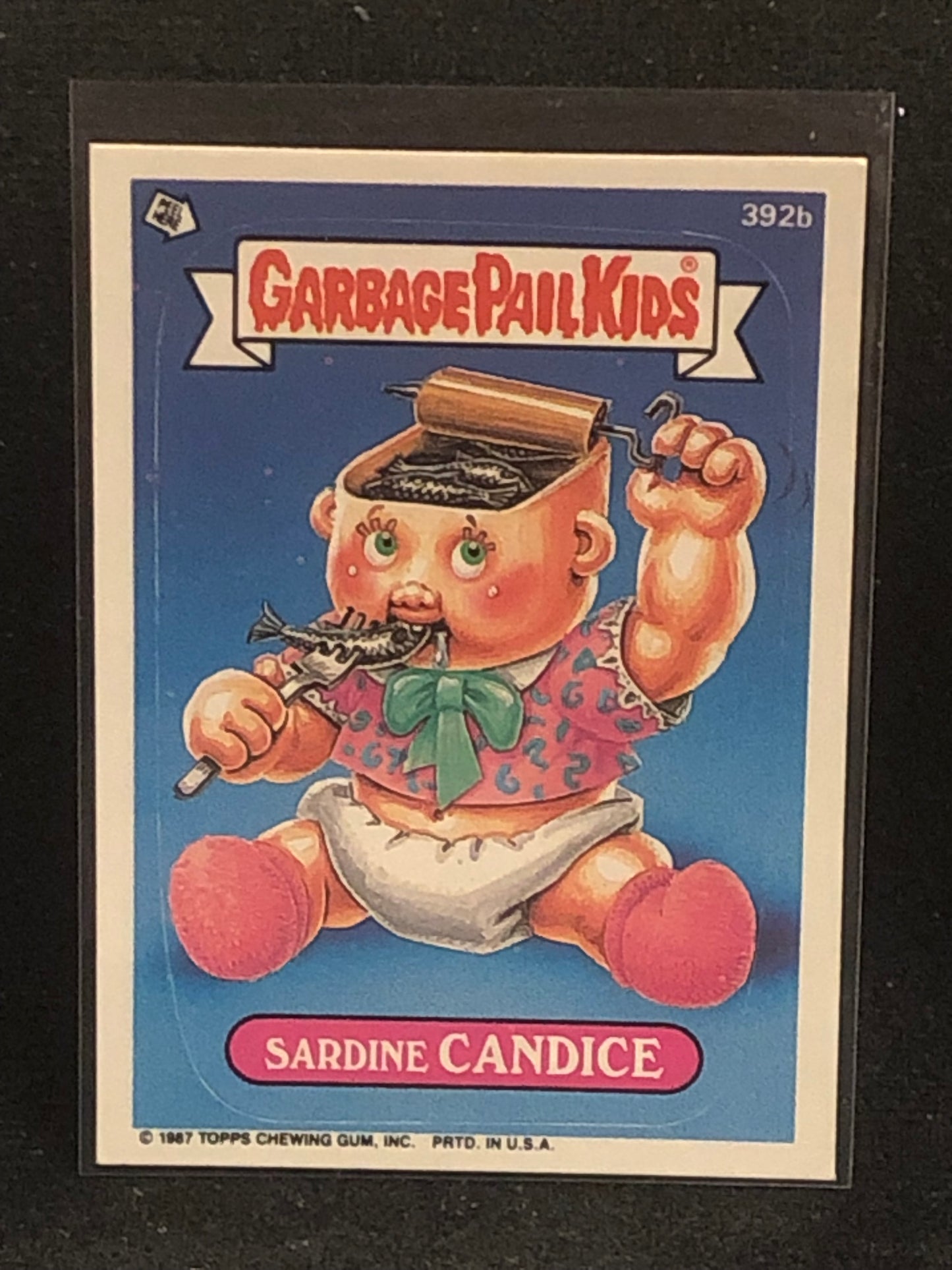Garbage Pail Kids Original Series 10 (os10) 392b Sardine Candice
