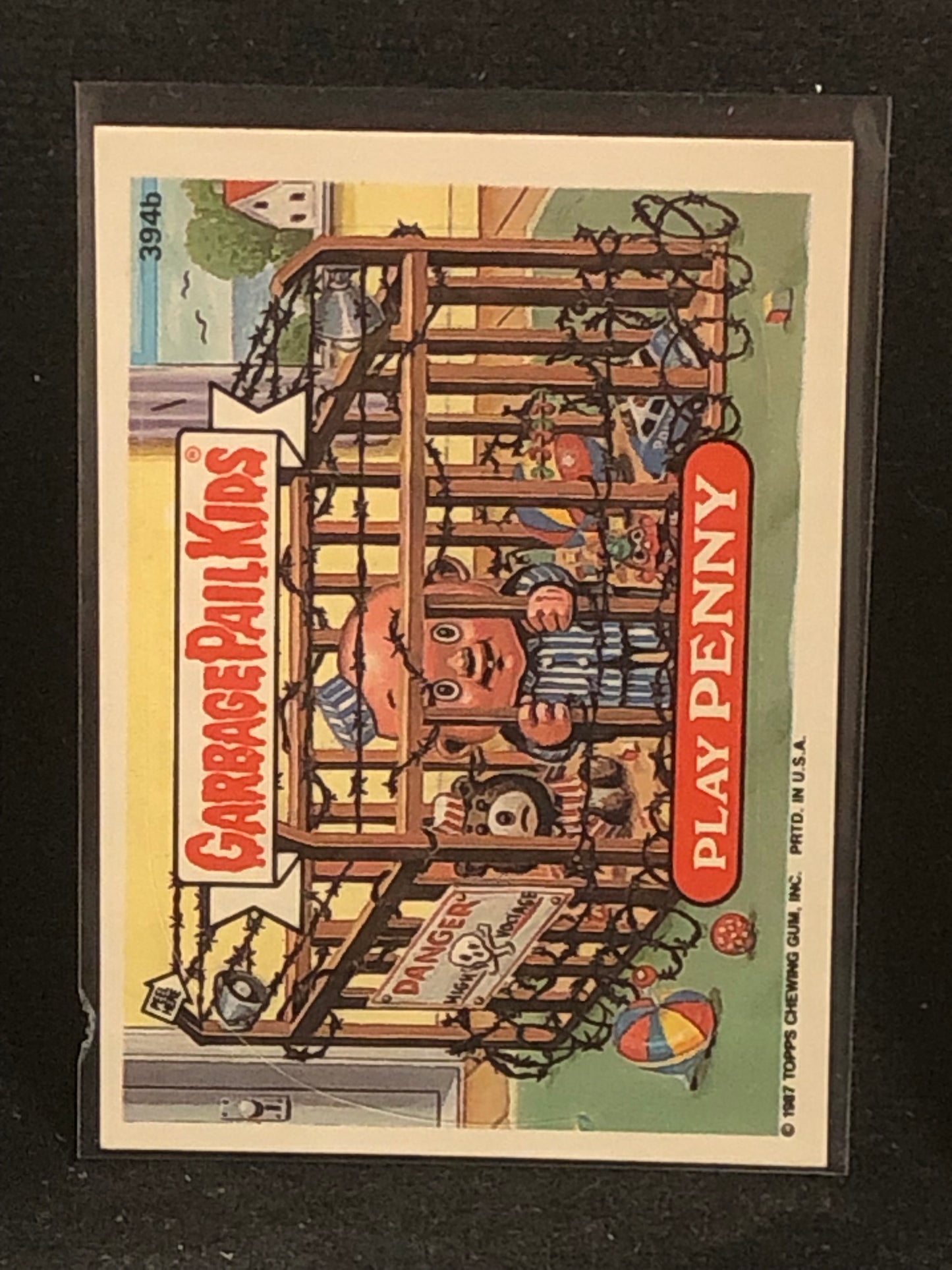 Garbage Pail Kids Original Series 10 (os10) 394b Play Penny