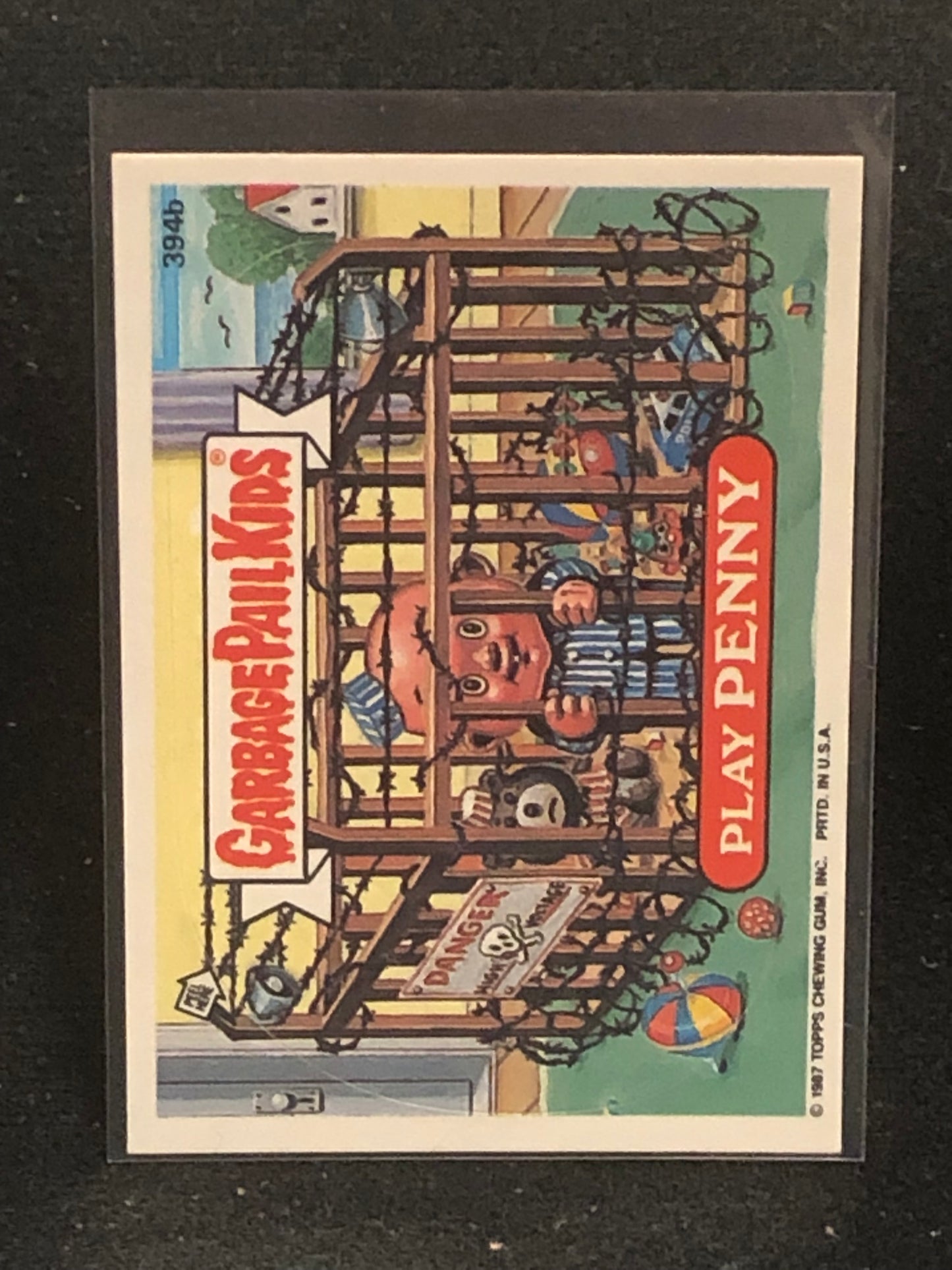 Garbage Pail Kids Original Series 10 (os10) 394b Play Penny