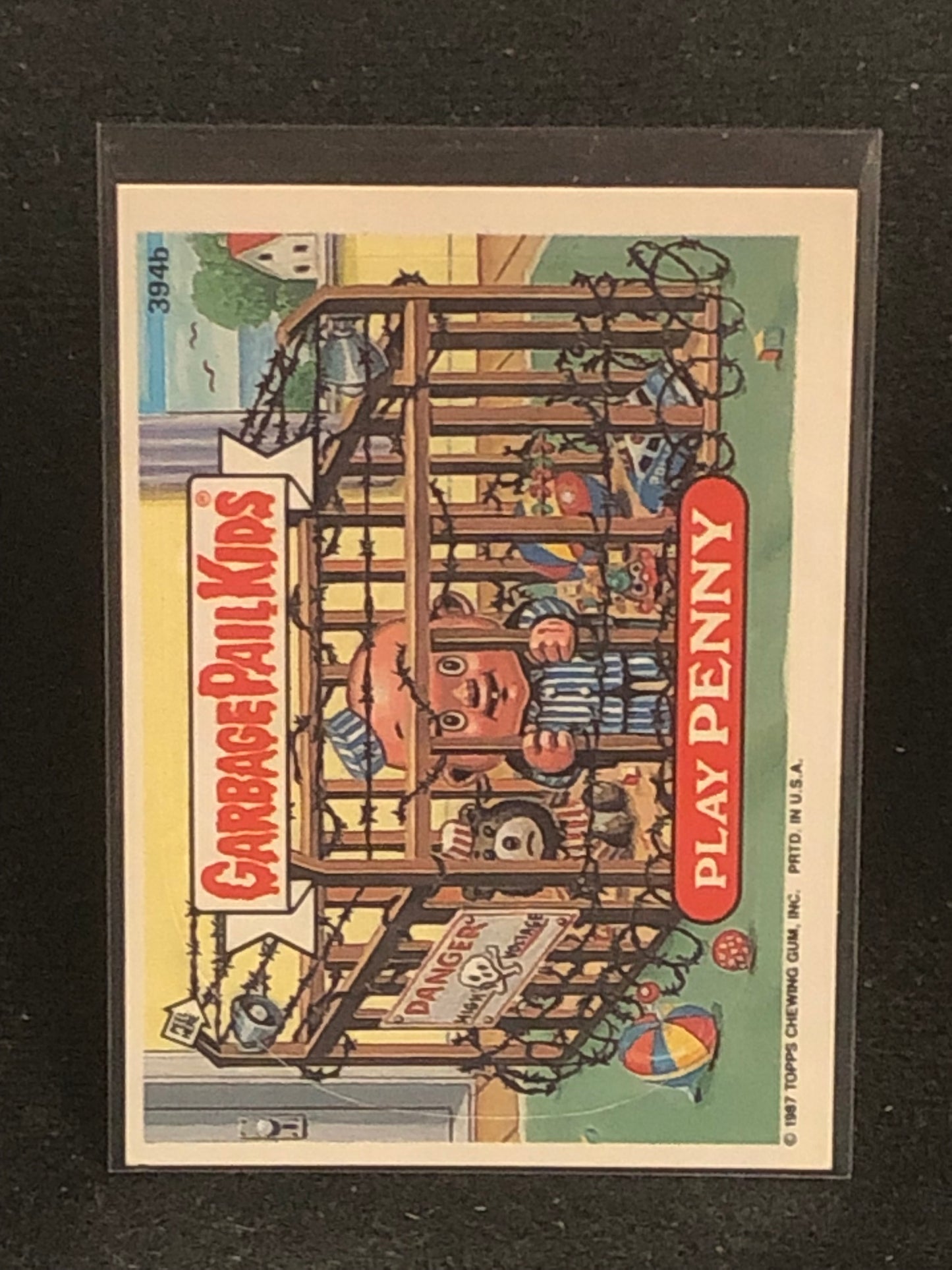 Garbage Pail Kids Original Series 10 (os10) 394b Play Penny
