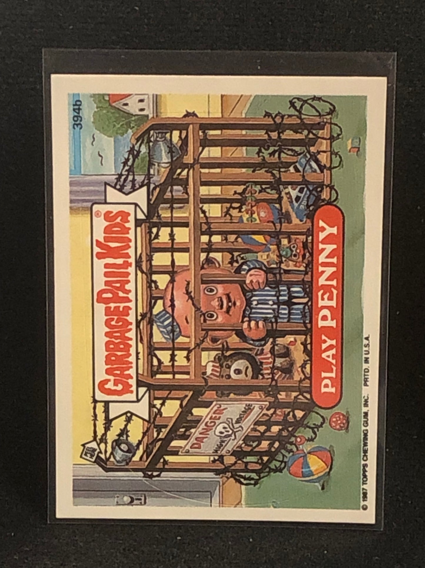 Garbage Pail Kids Original Series 10 (os10) 394b Play Penny
