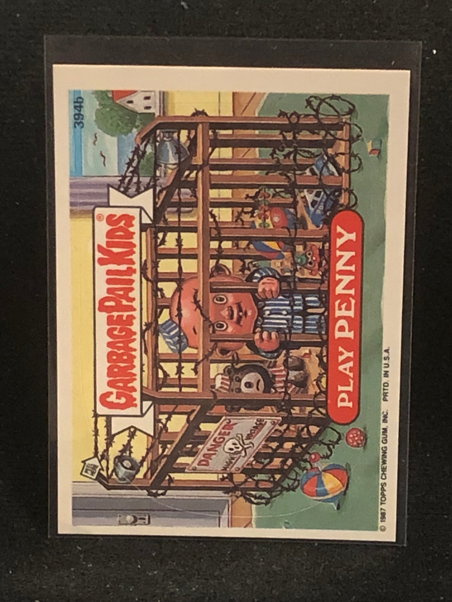 Garbage Pail Kids Original Series 10 (os10) 394b Play Penny