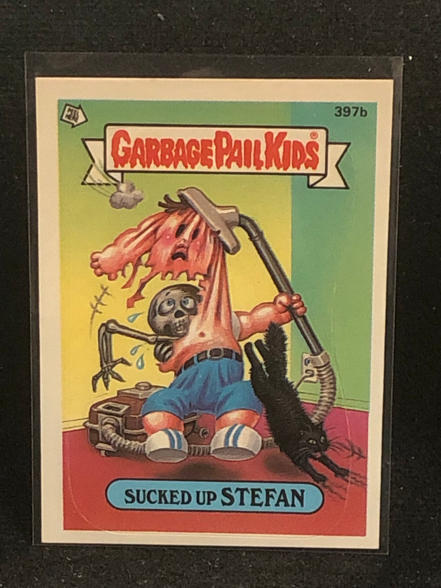 Garbage Pail Kids Original Series 10 (os10) 397b Sucked Up Stefan