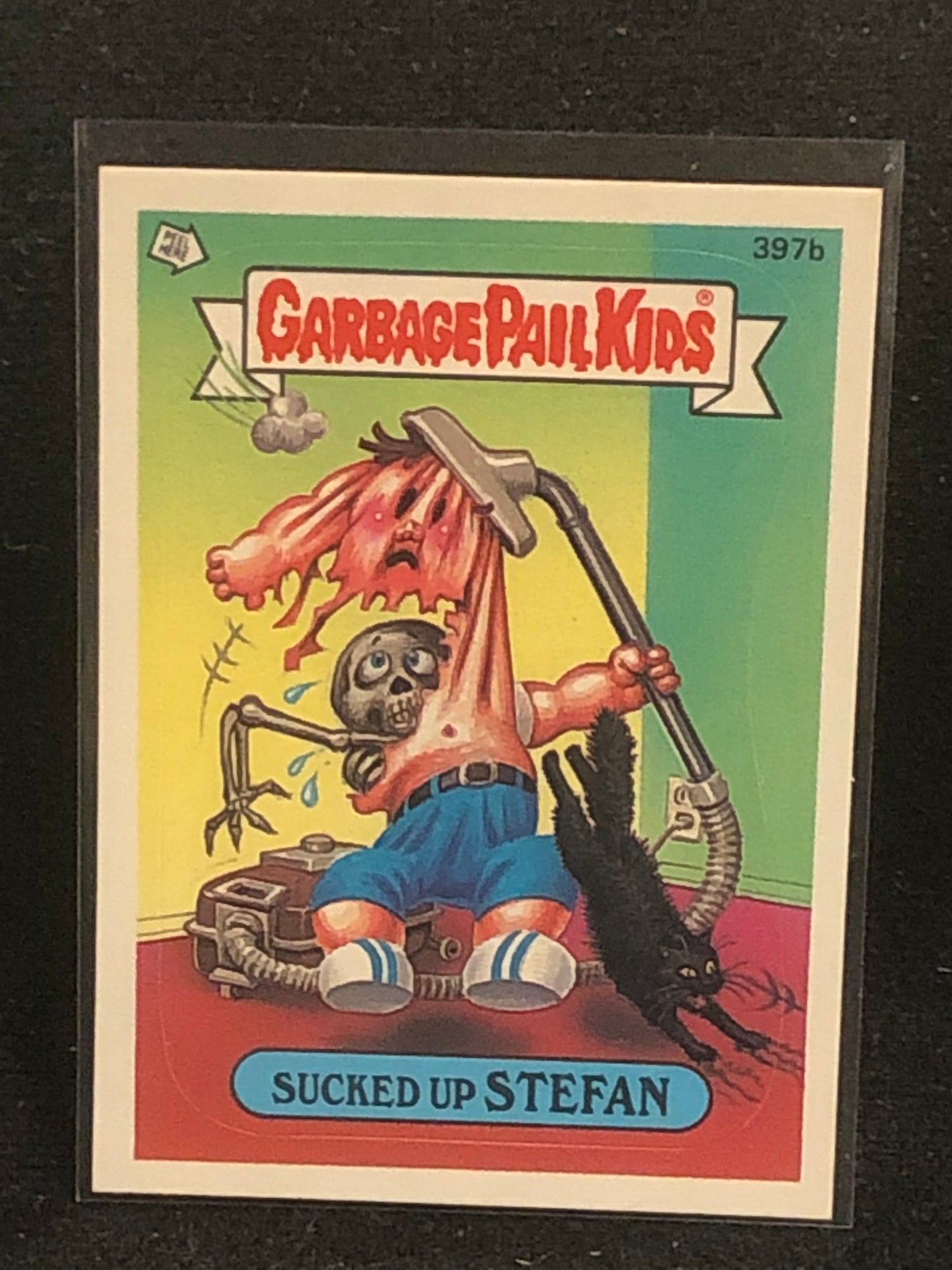 Garbage Pail Kids Original Series 10 (os10) 397b Sucked Up Stefan