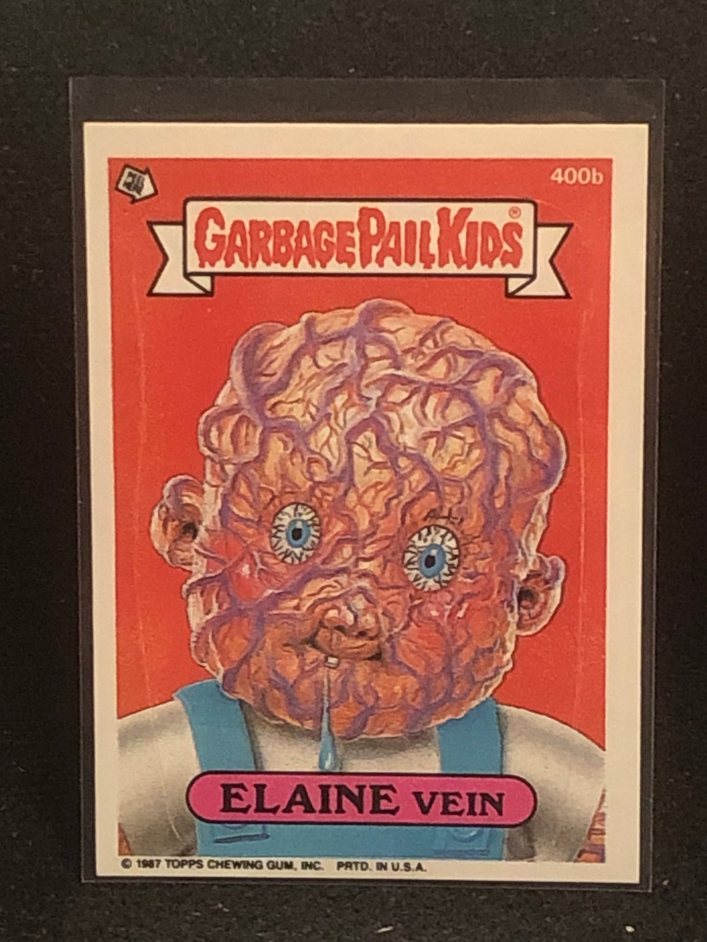 Garbage Pail Kids Original Series 10 (os10) 400b Elaine Vein
