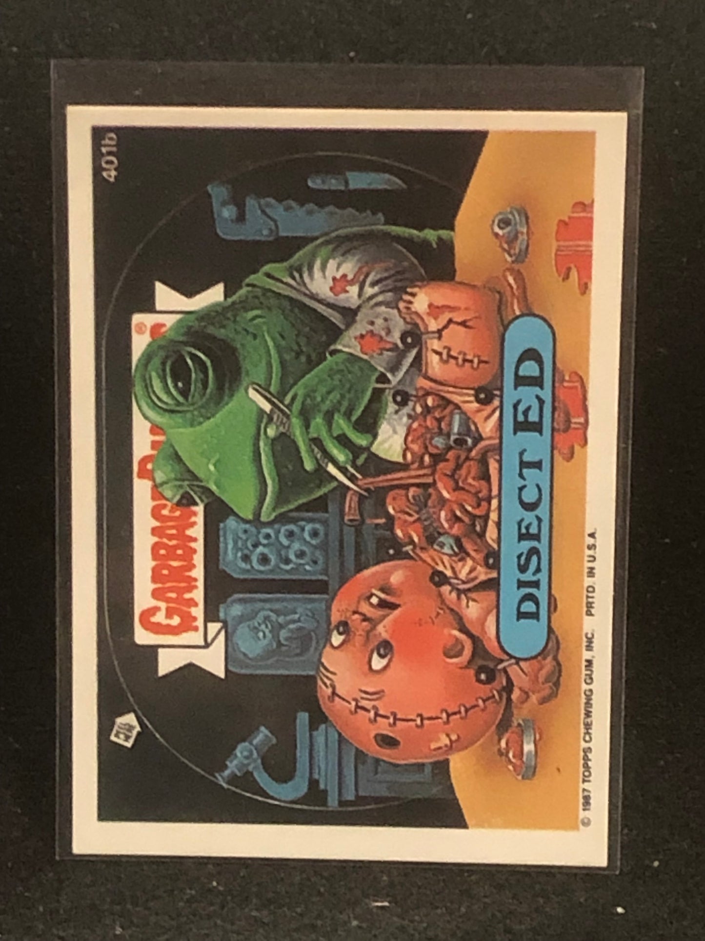 Garbage Pail Kids Original Series 10 (os10) 401b Disect Ed