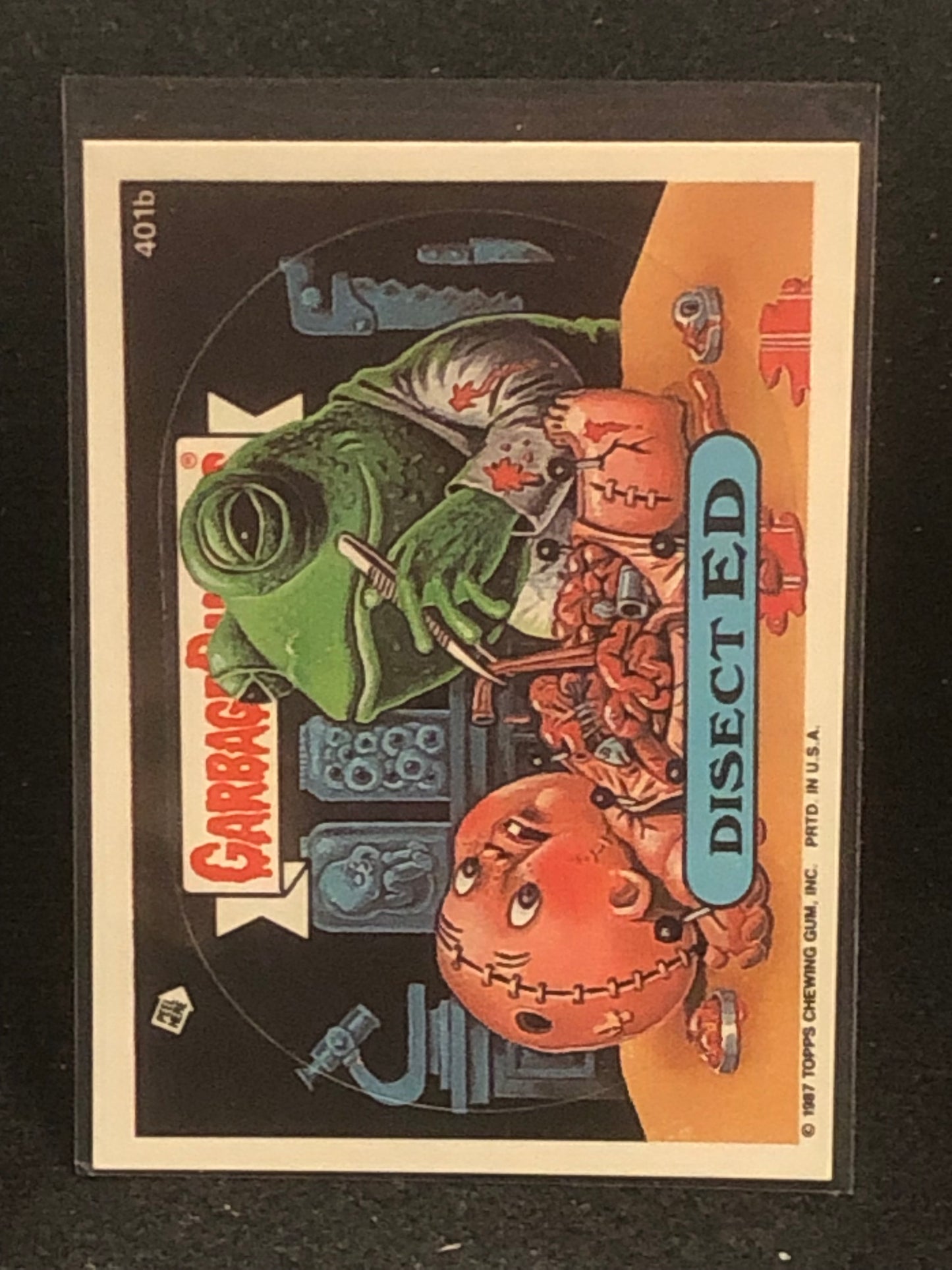 Garbage Pail Kids Original Series 10 (os10) 401b Disect Ed