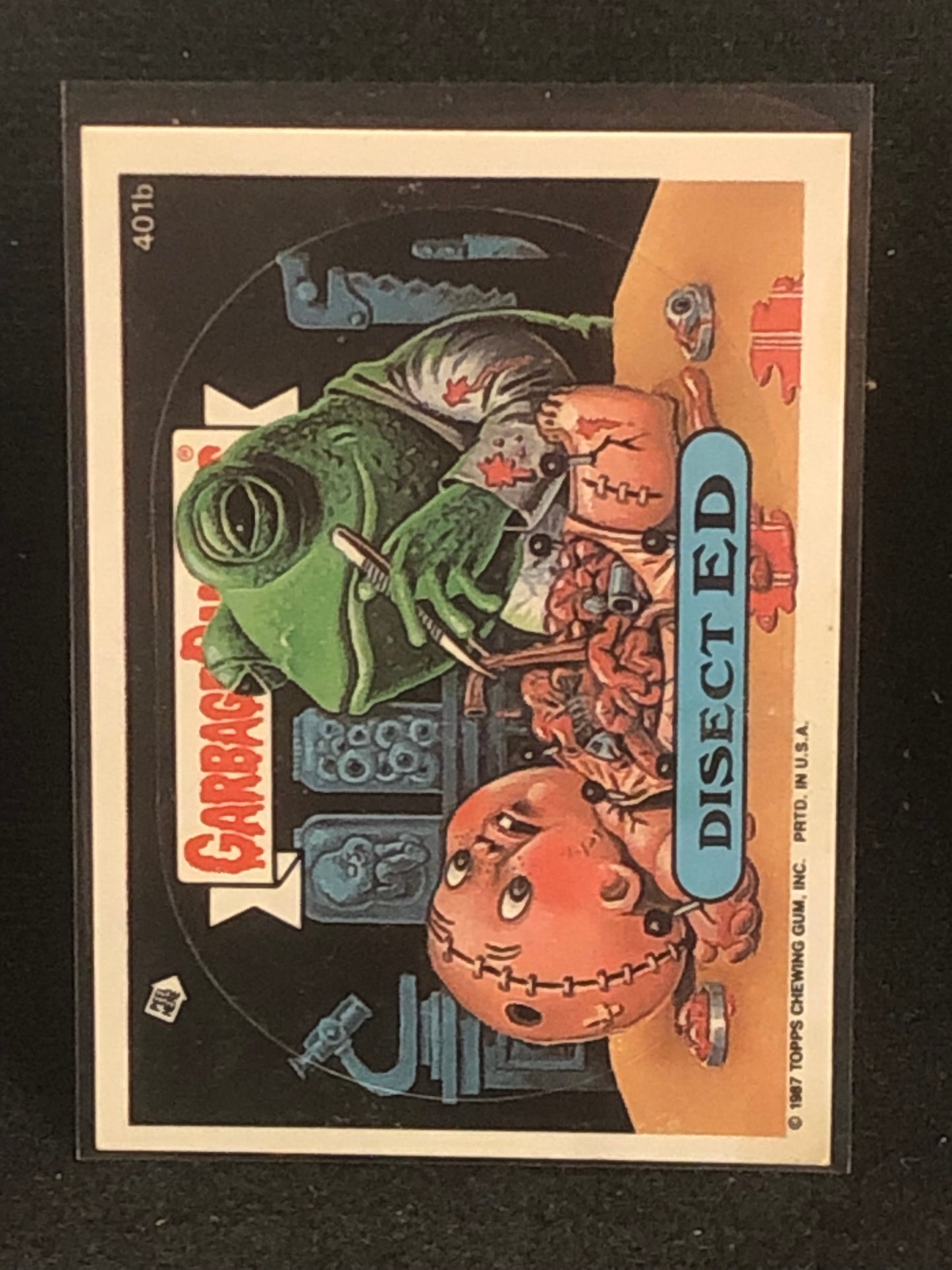 Garbage Pail Kids Original Series 10 (os10) 401b Disect Ed