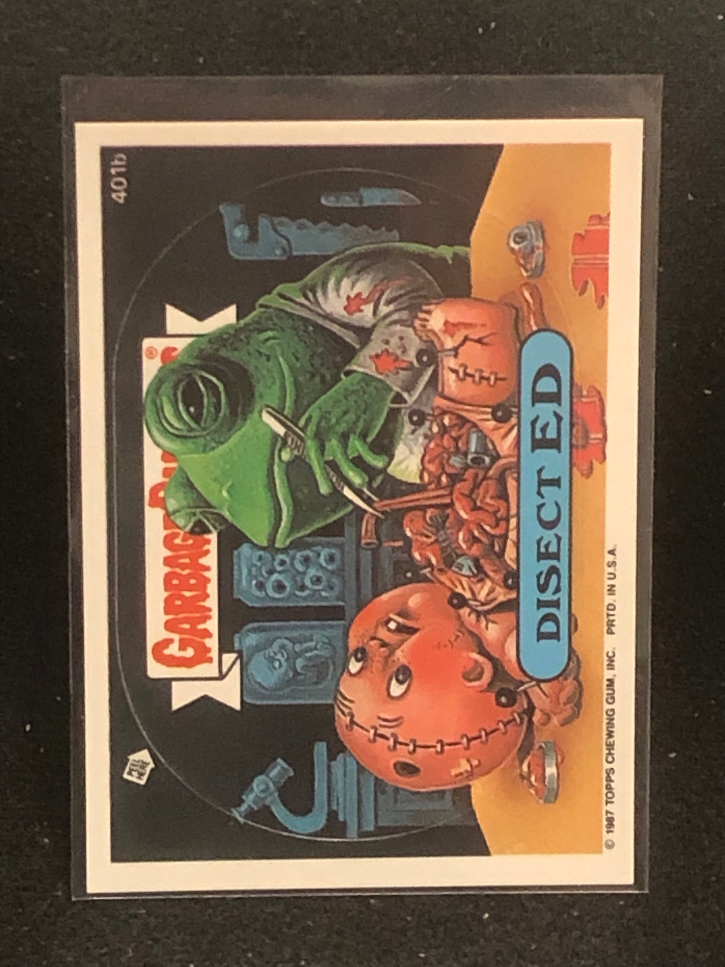 Garbage Pail Kids Original Series 10 (os10) 401b Disect Ed